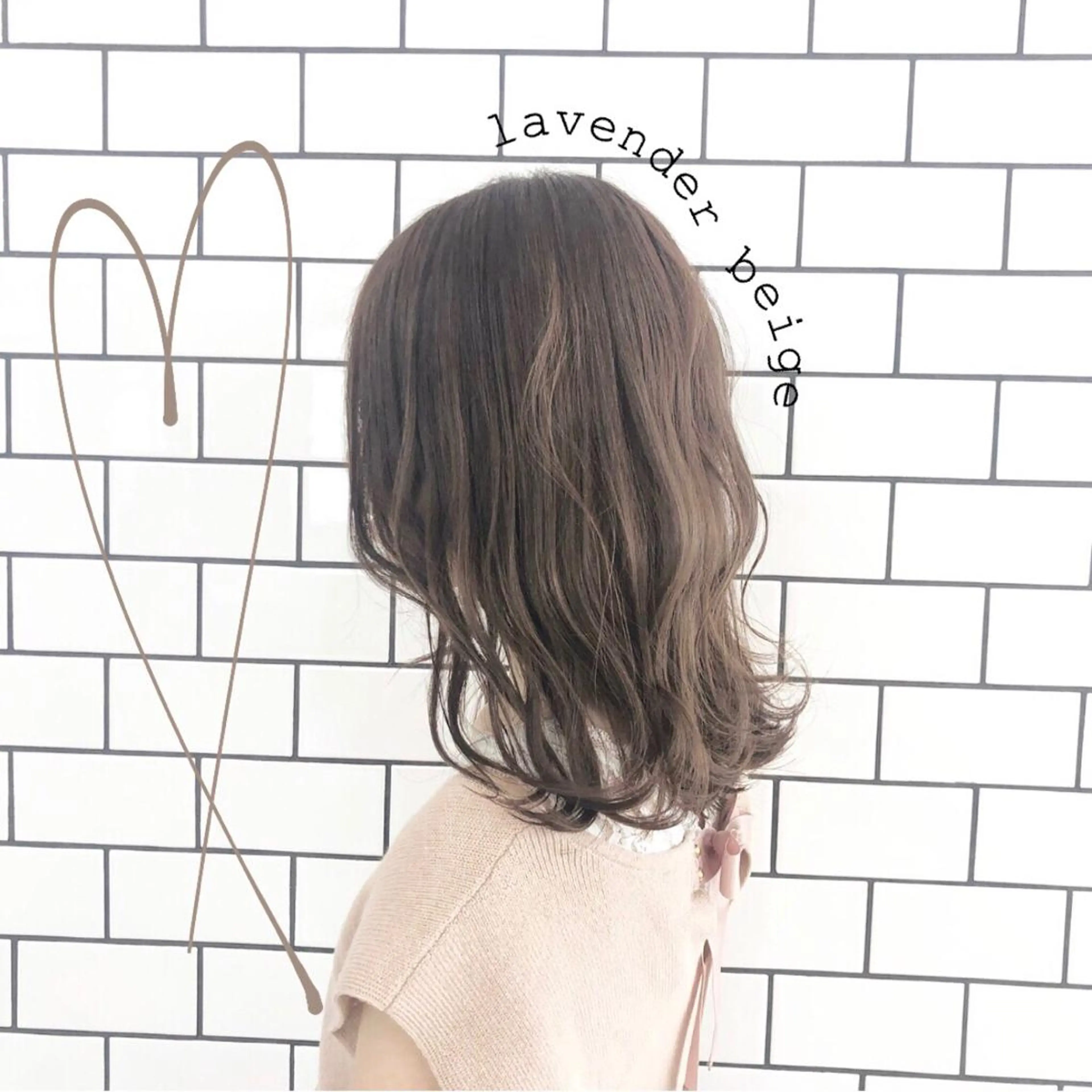 ミディアム カラー お洒落パーマ/ 艶カラー/michiのヘアスタイル