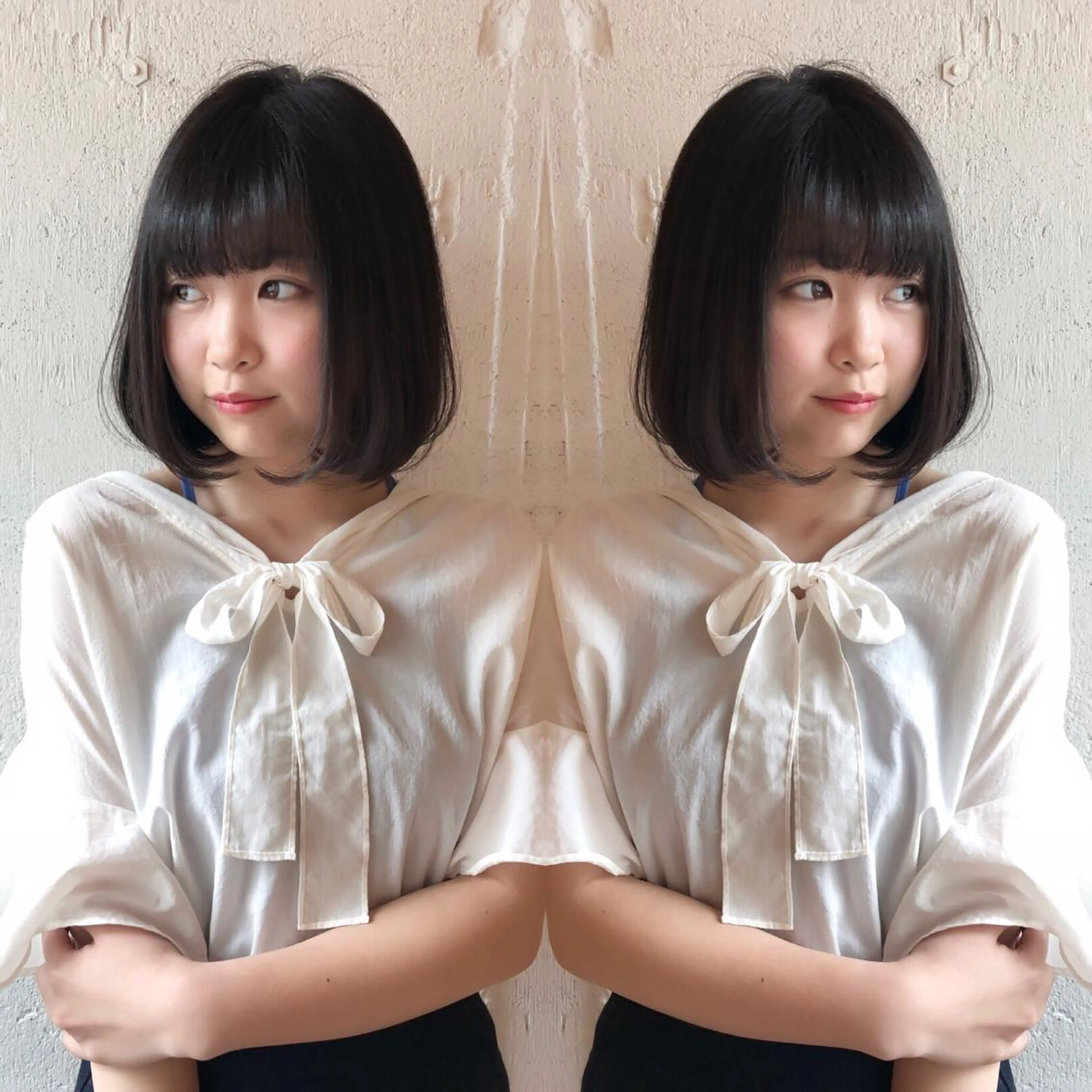 ショート ボブ あらき ちさとのヘアスタイル