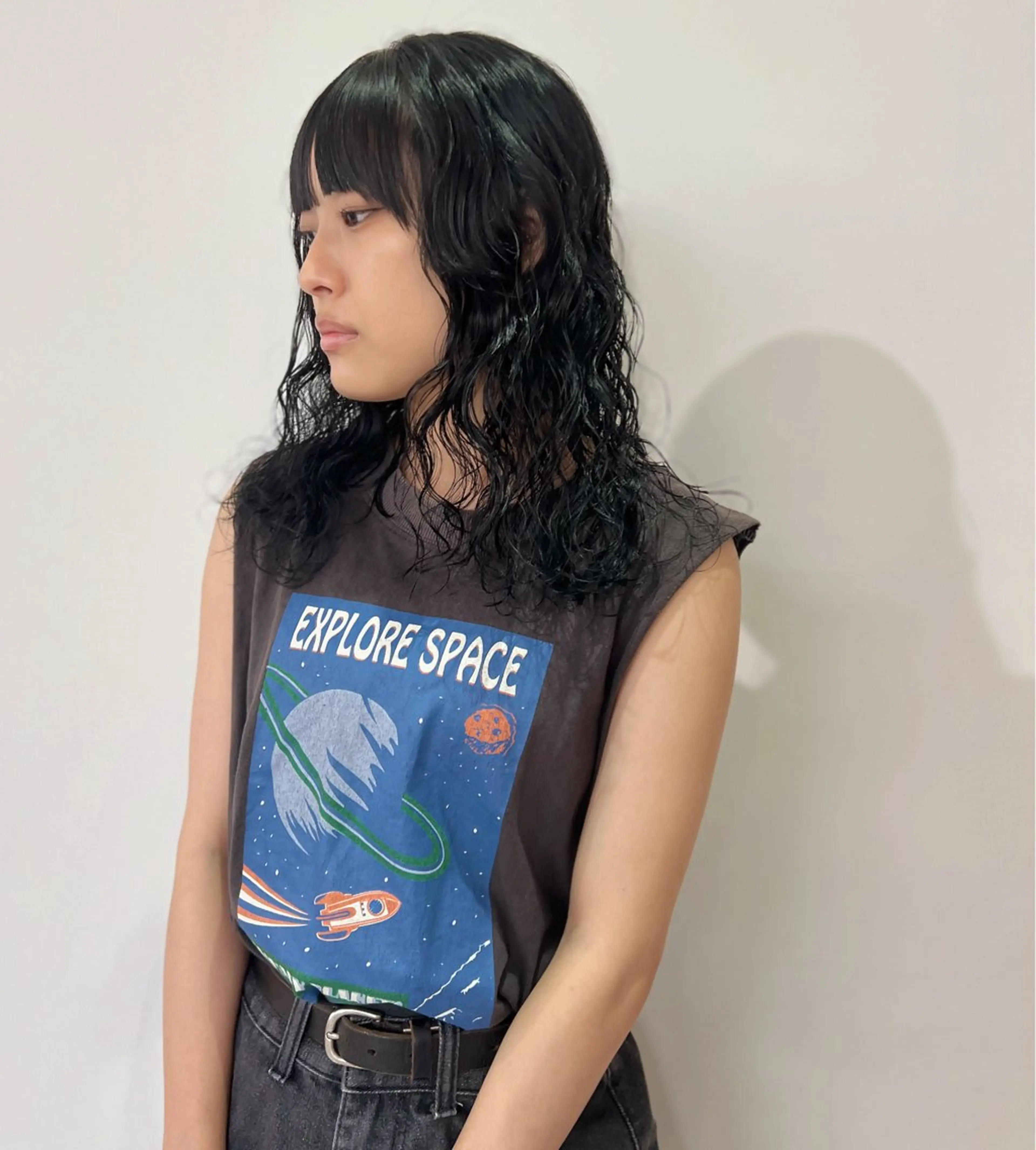 ミディアム パーマ カット パーマ MARU レイヤー/パーマのヘアスタイル