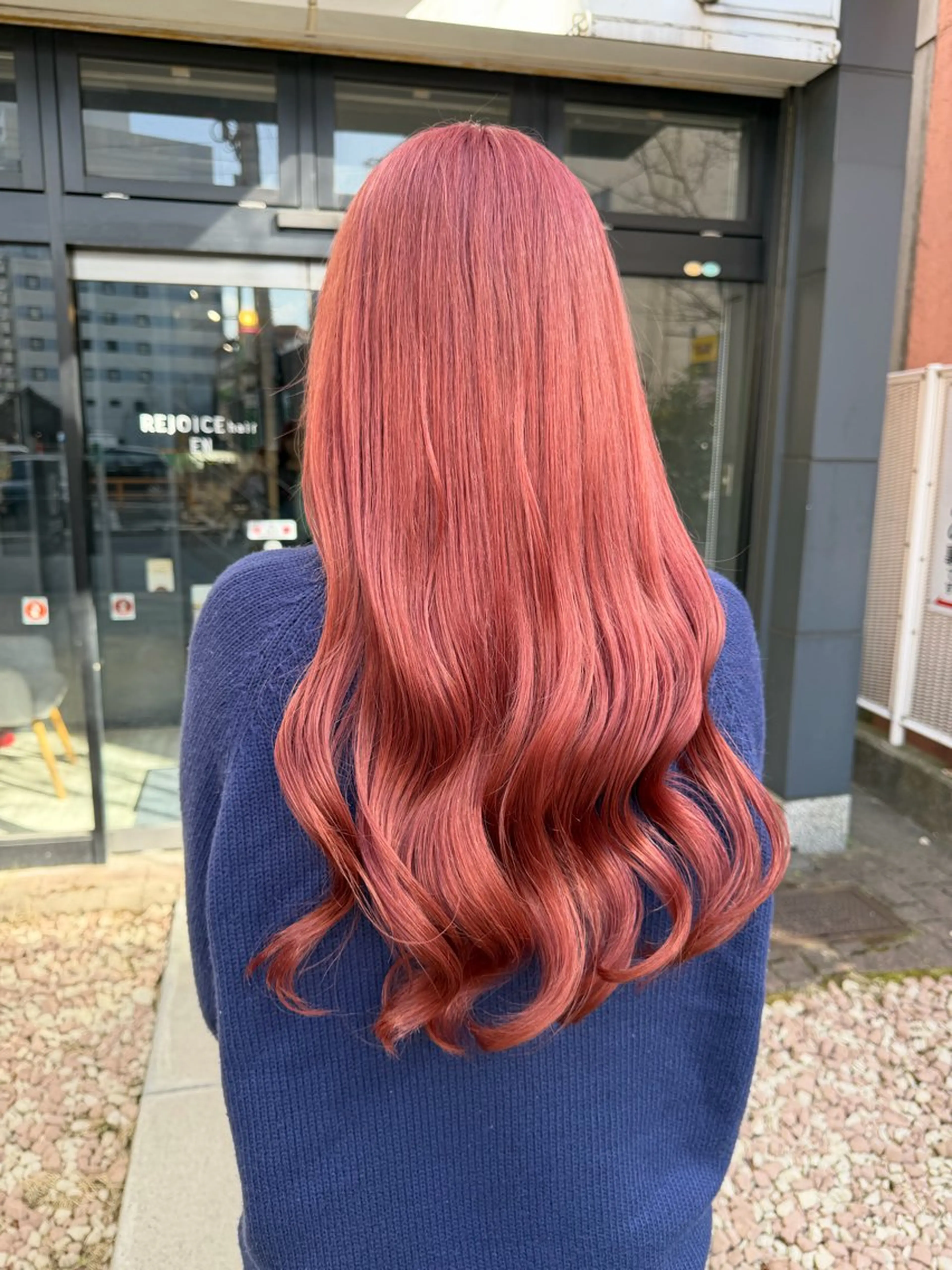 ロング ヘアカラー トリートメント ayumi / 郡山/暖色カラーのヘアスタイル