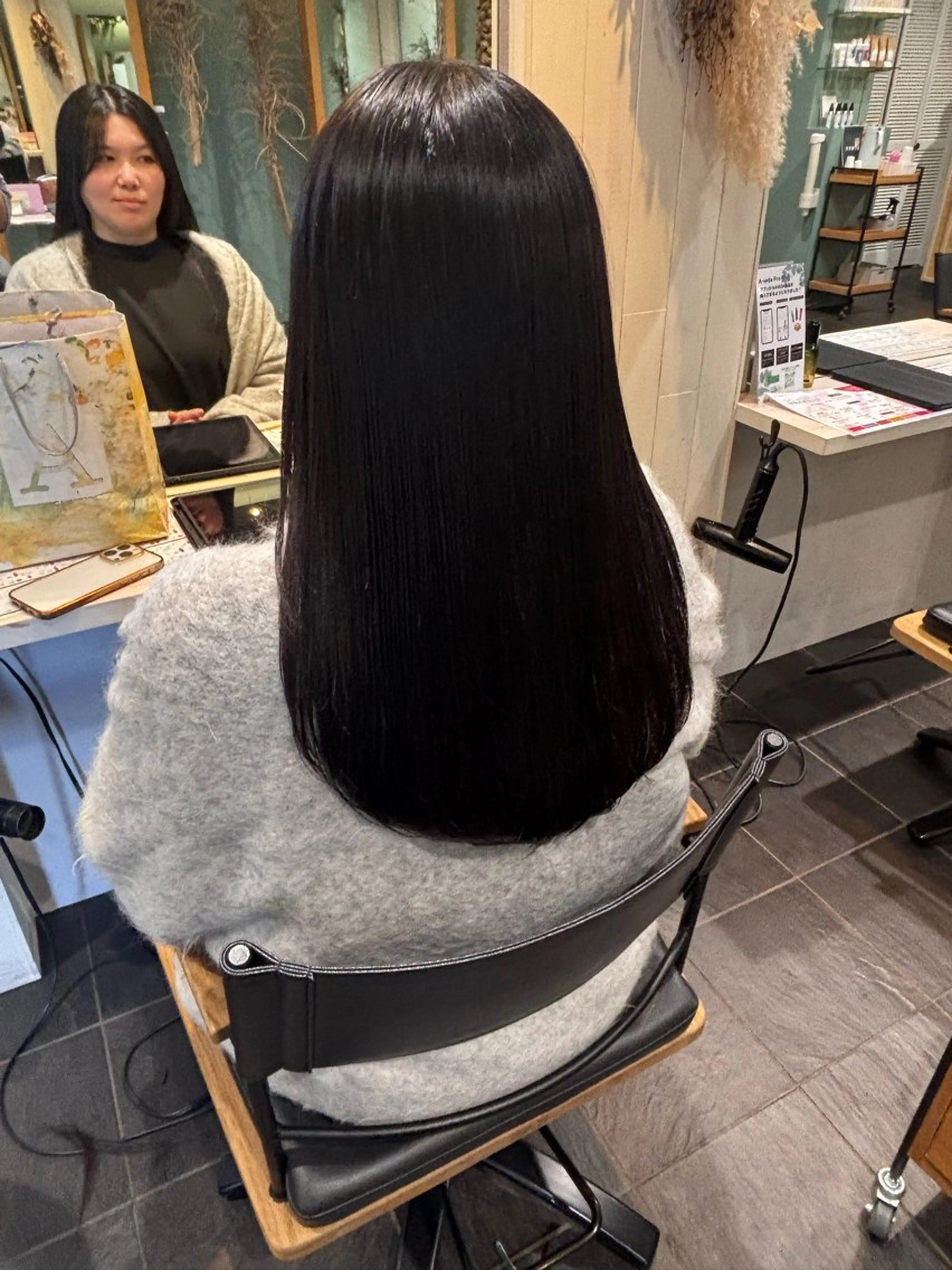 ロング カラー パーマ オーガニックカラー/ 表参道/ルカのヘアスタイル