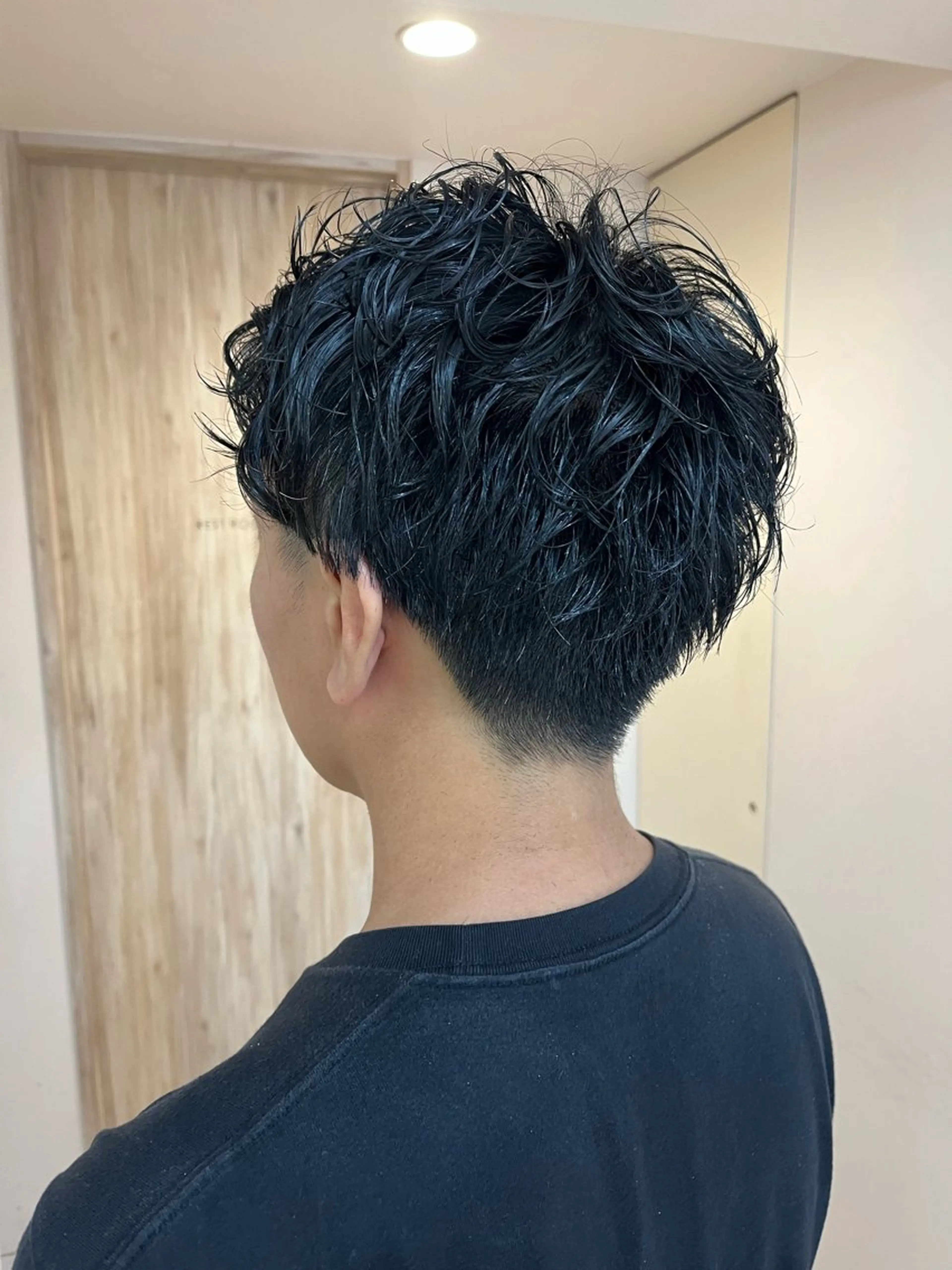 ショート パーマ メンズ メンズパーマ スパイラルパーマ カット パーマ 透明感カラー/ 髪質改善/着付けのその他イメージ