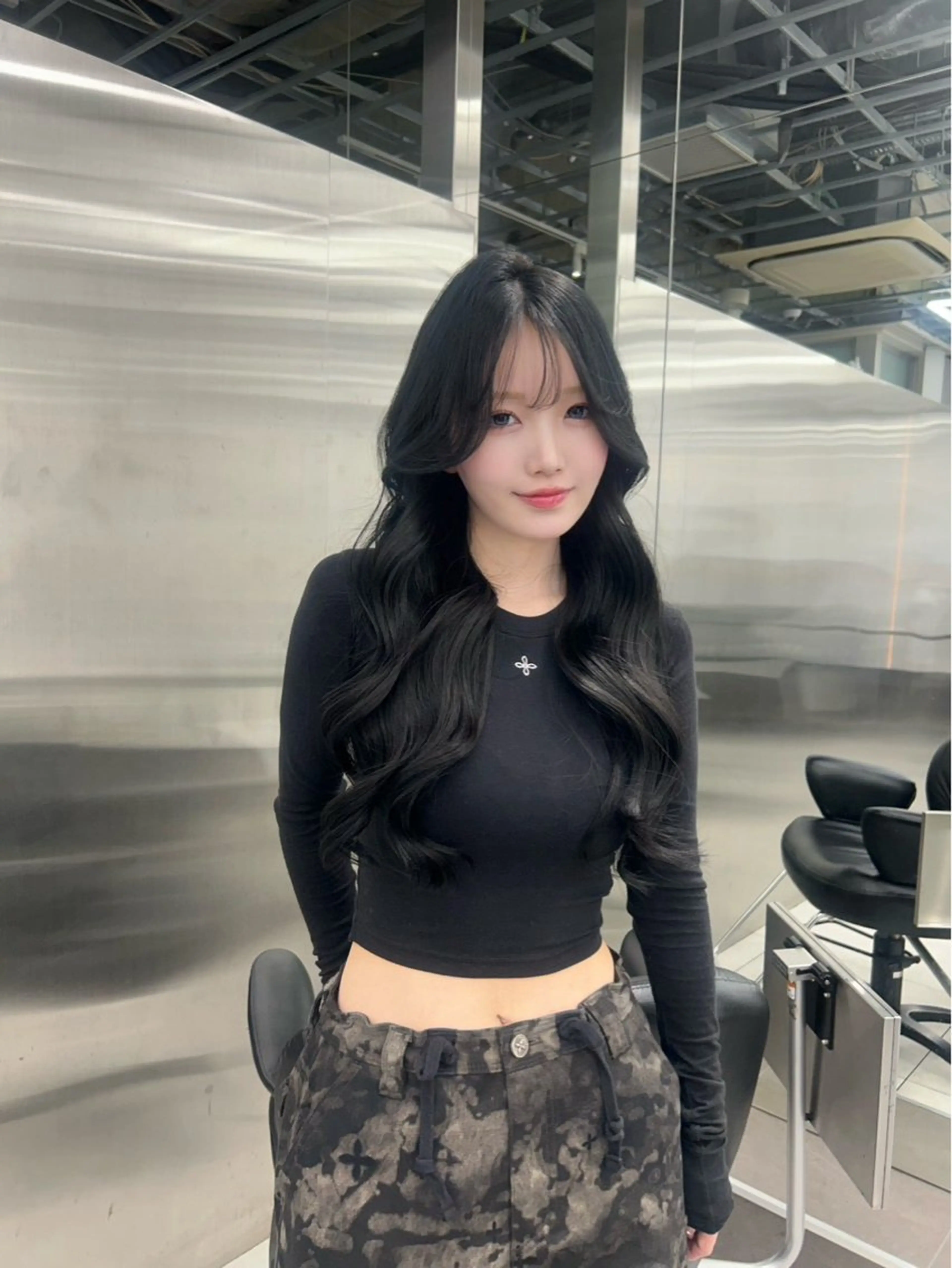 ロング カット ヘアカラー トリートメント 銀座/韓国ヘア🤍 レイヤーAYUMIのヘアスタイル