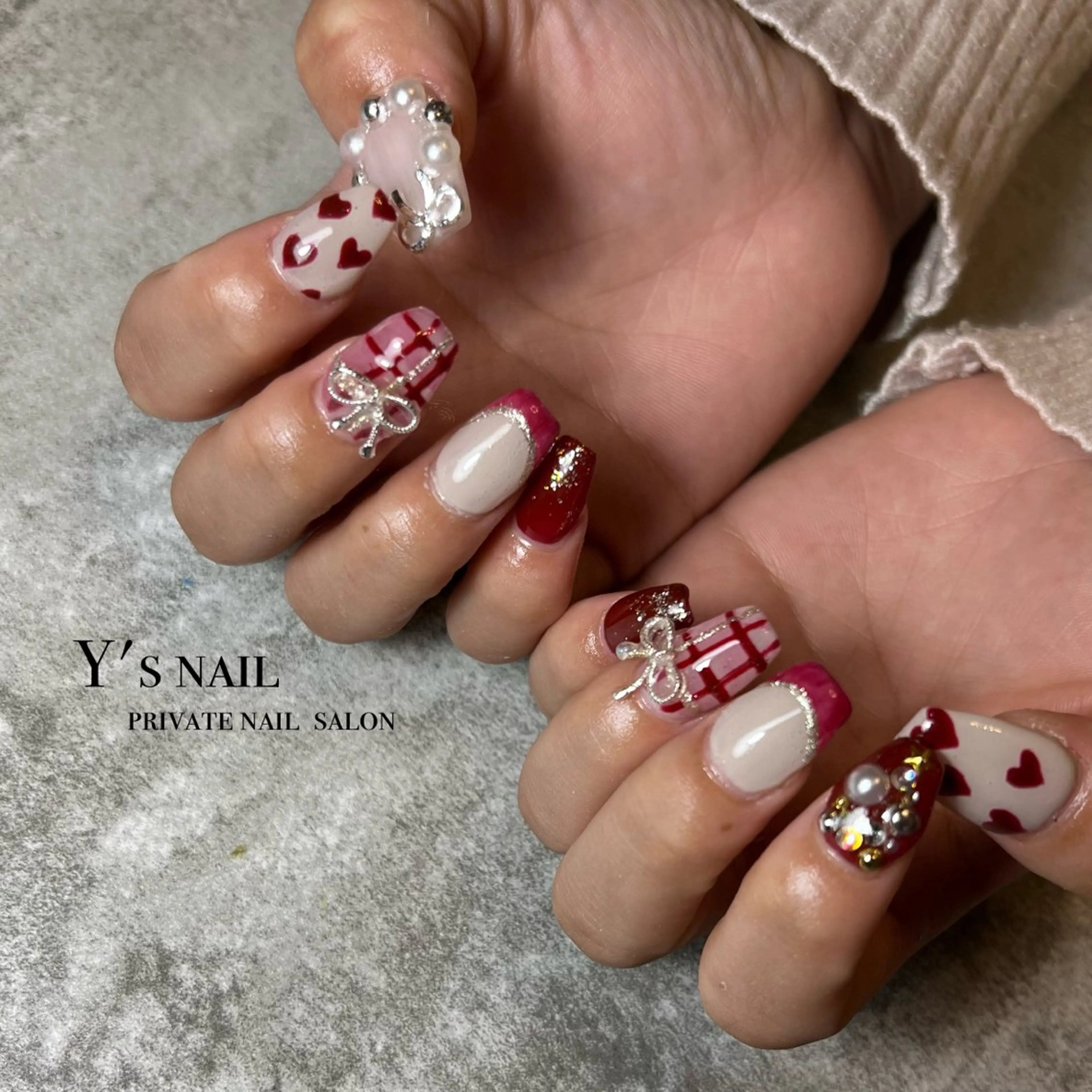 ネイル ハンドネイル Y's nail ˚✧₊YUIのネイルデザイン
