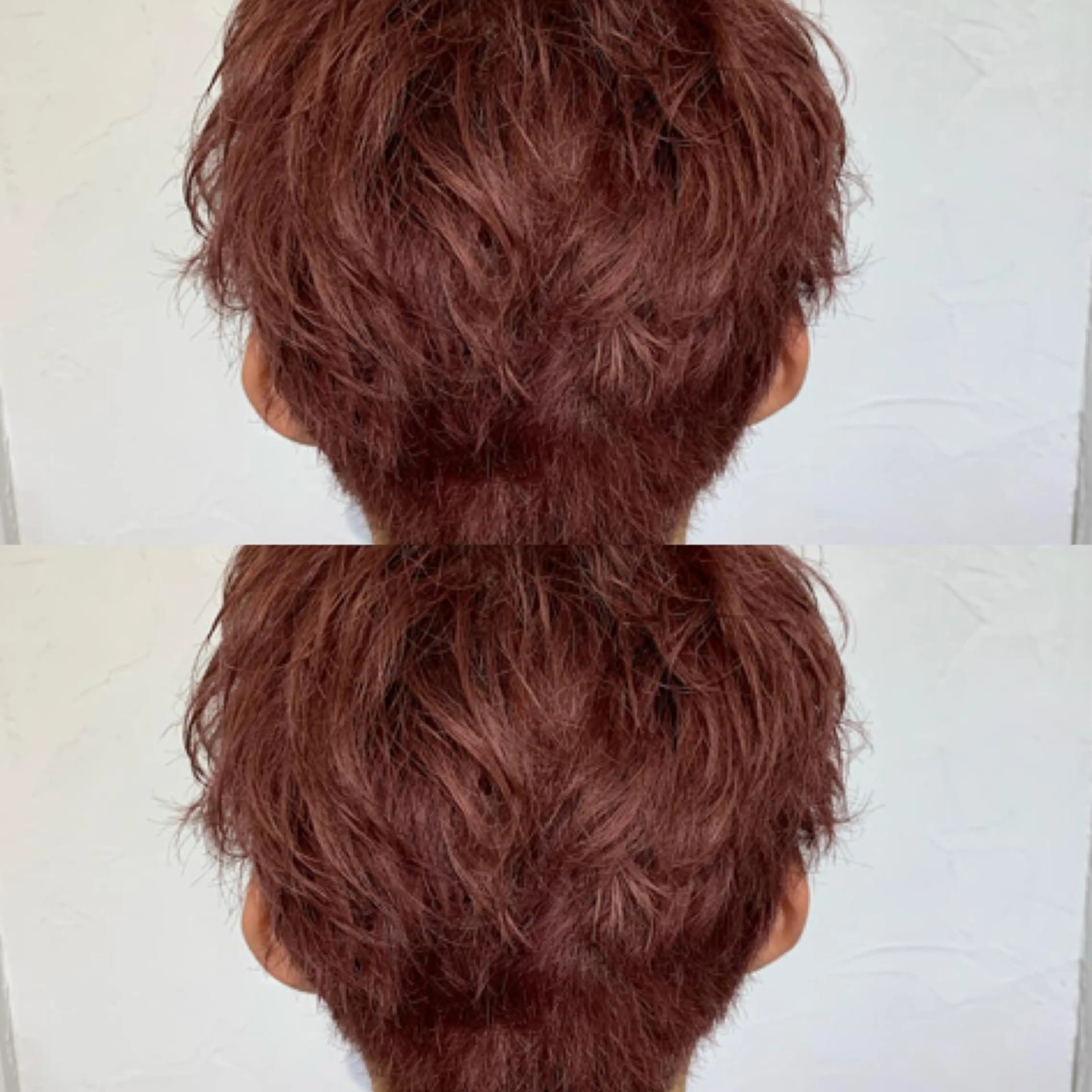 ショート カラー メンズ ピンクカラー メンズ専門店 店長 小柳 裕夢のヘアスタイル