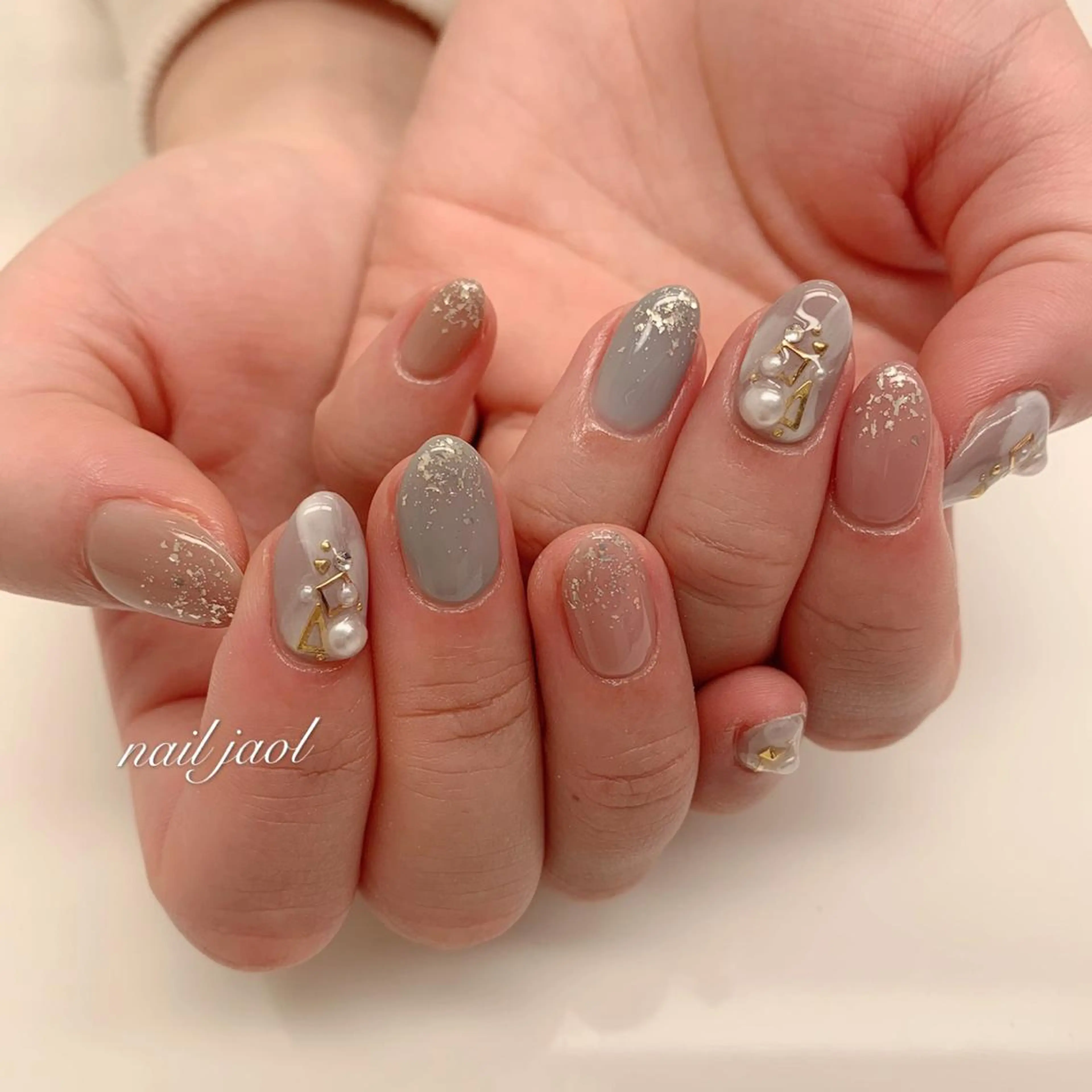 ミディアム nail jaol池袋店所属・ネイルJaol 池袋のネイルデザイン