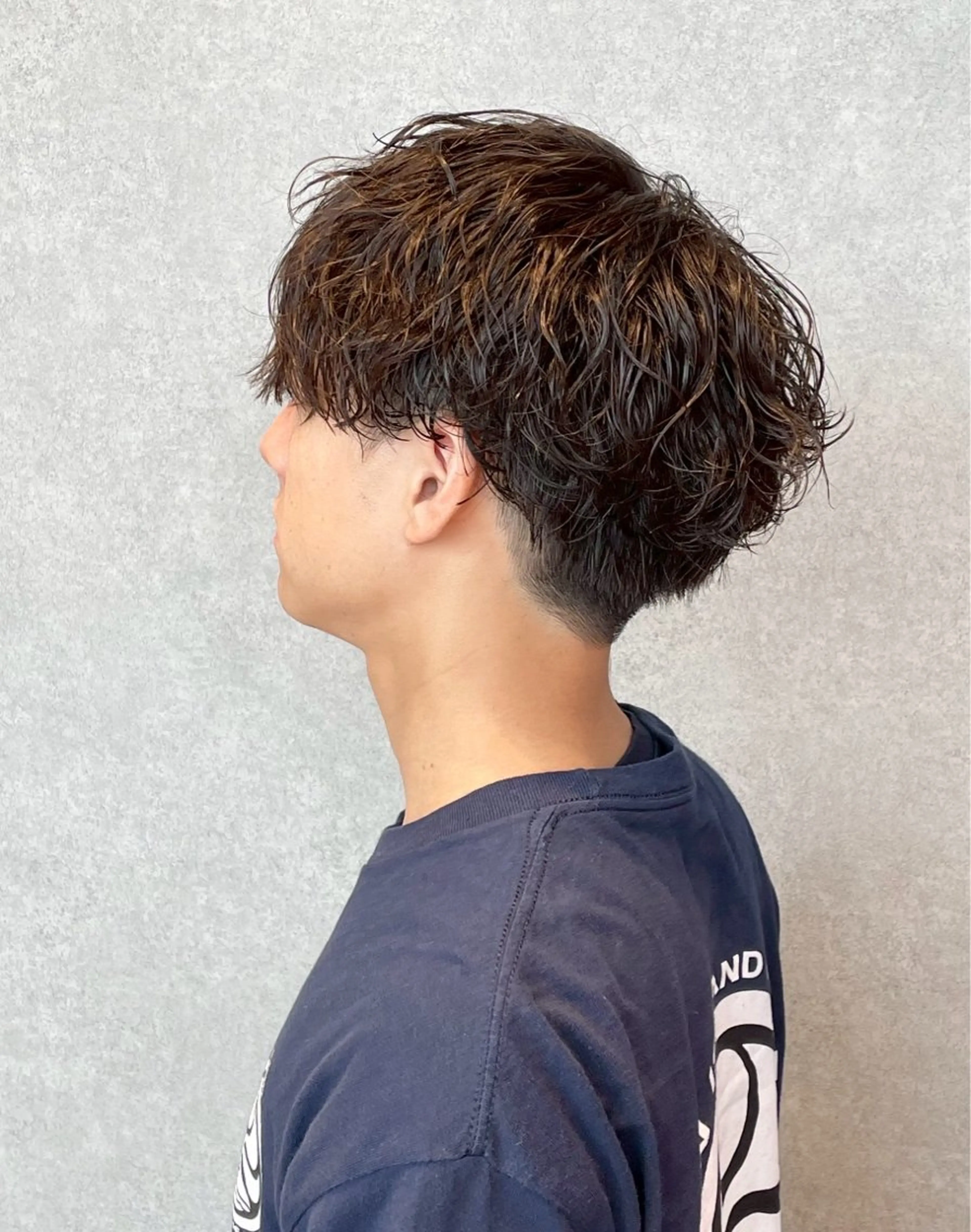メンズ カット カラーモデル𓍲艶髪 🫧秋積日向のヘアスタイル