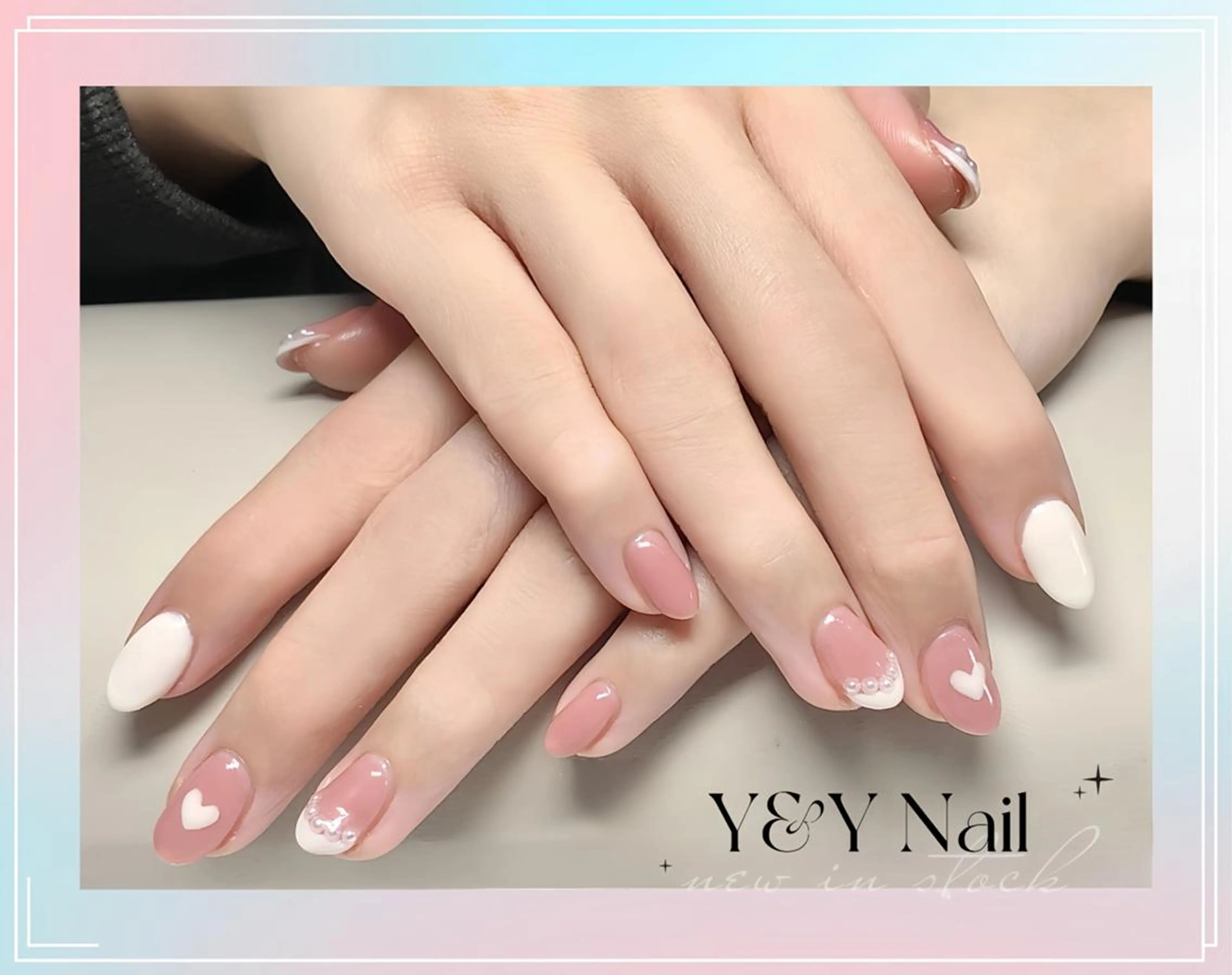 ★【HAND 定額デザイン】シンプルコース ◎店内にて🌈人気デザイン豊富取扱いの写真