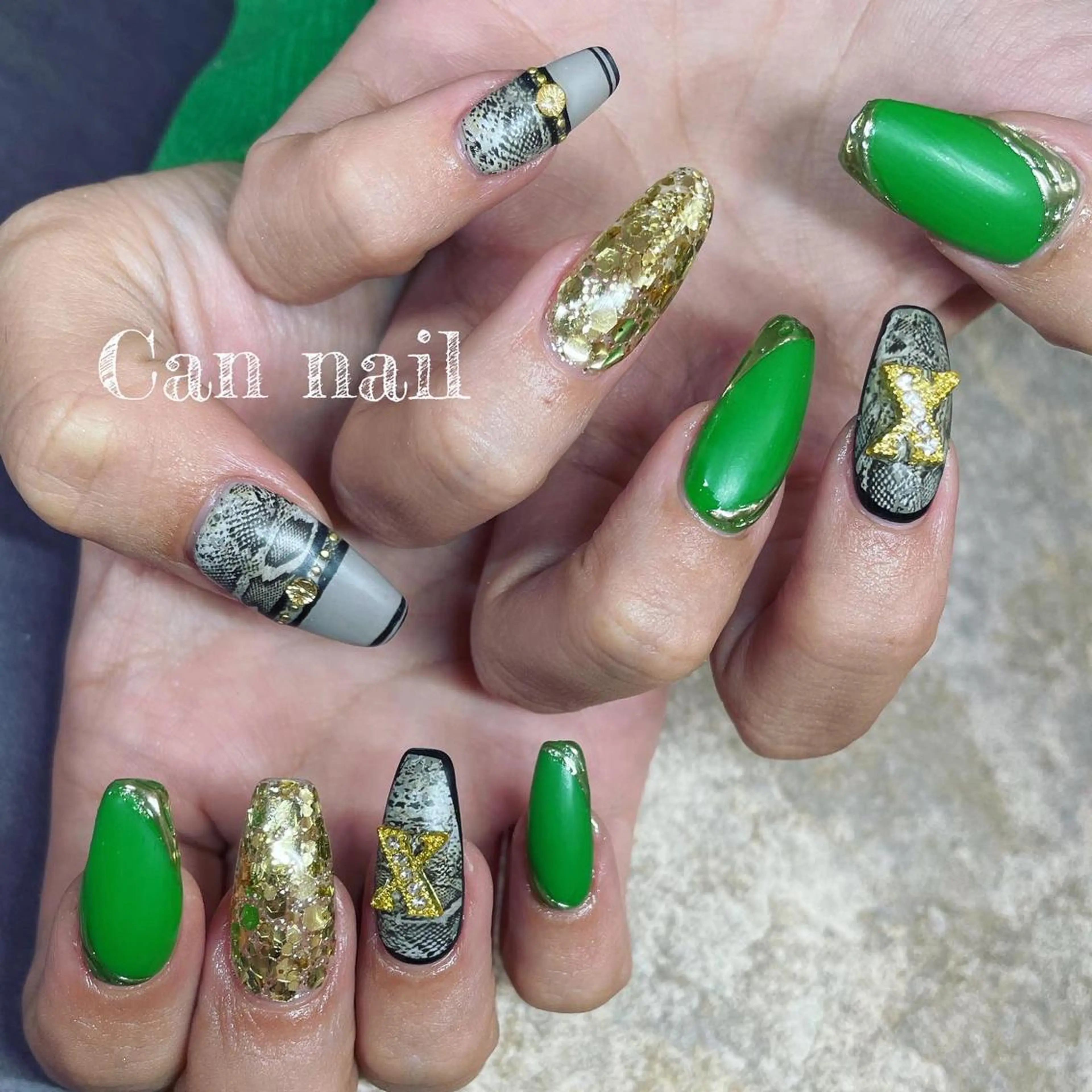 ロング ネイル Parfum パルファンのネイルデザイン