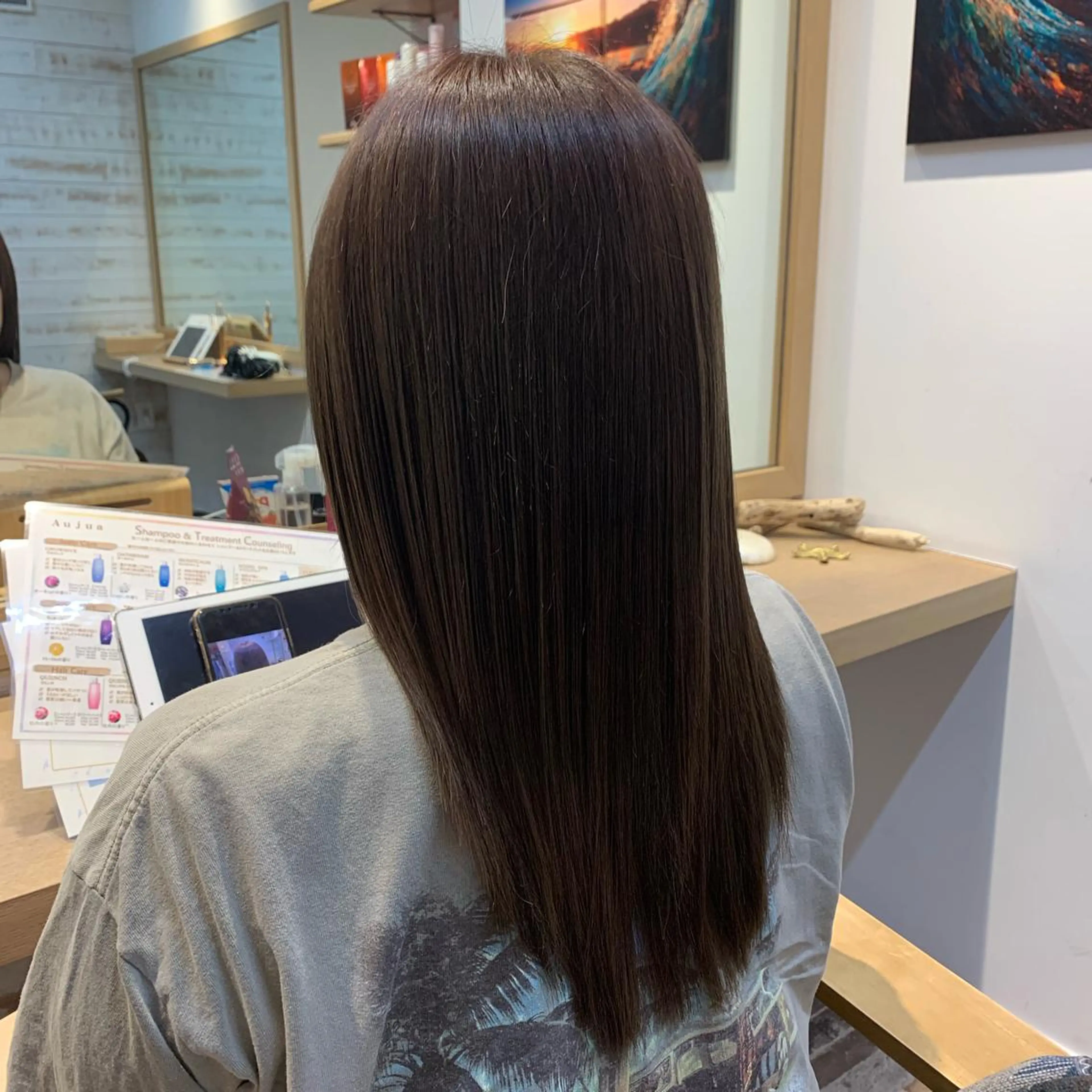 ミディアム ヘアカラー 二狼  （じろう）のヘアスタイル