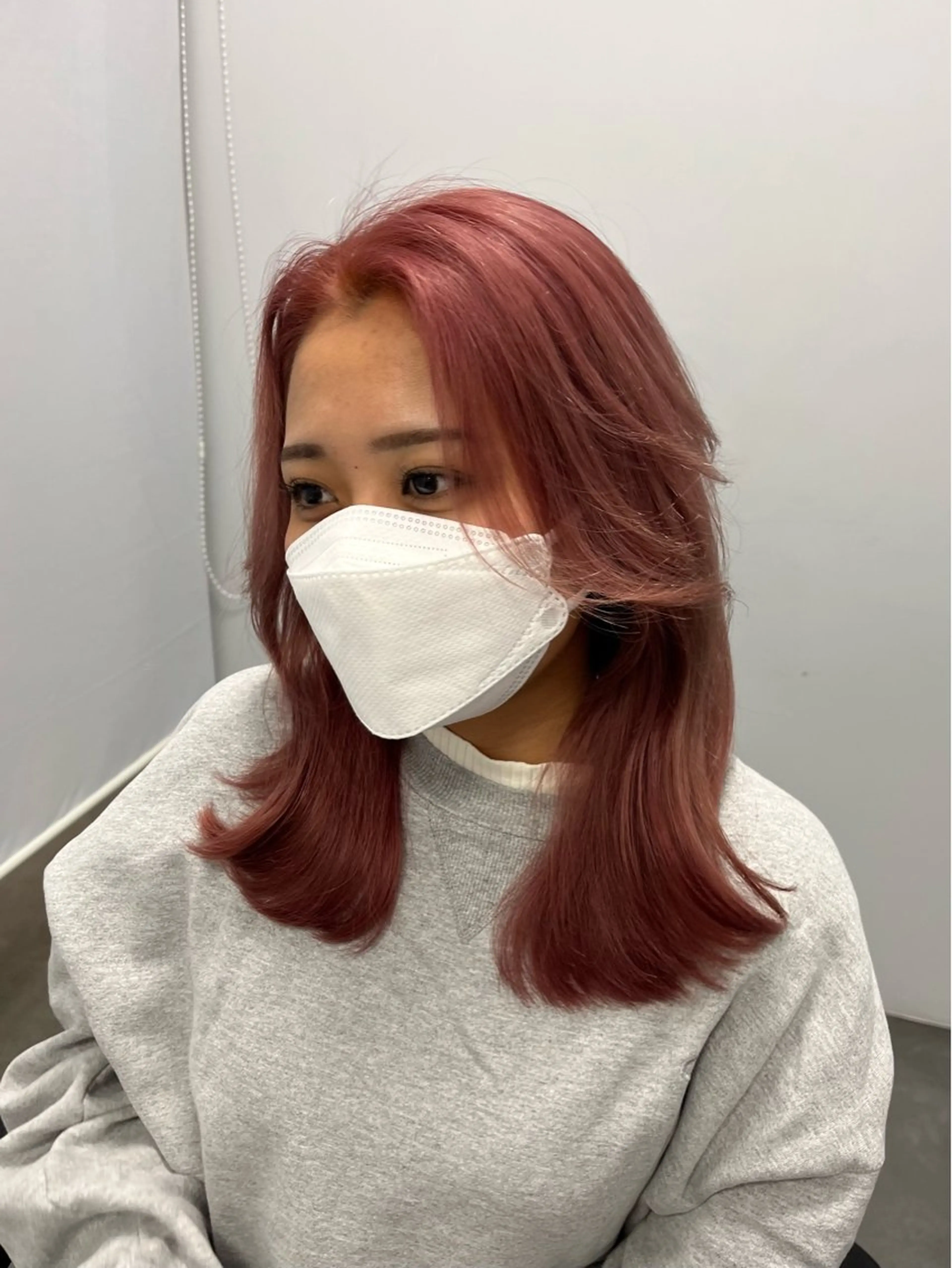 ミディアム カラー ayaka♡ 柔らかカラーのヘアスタイル