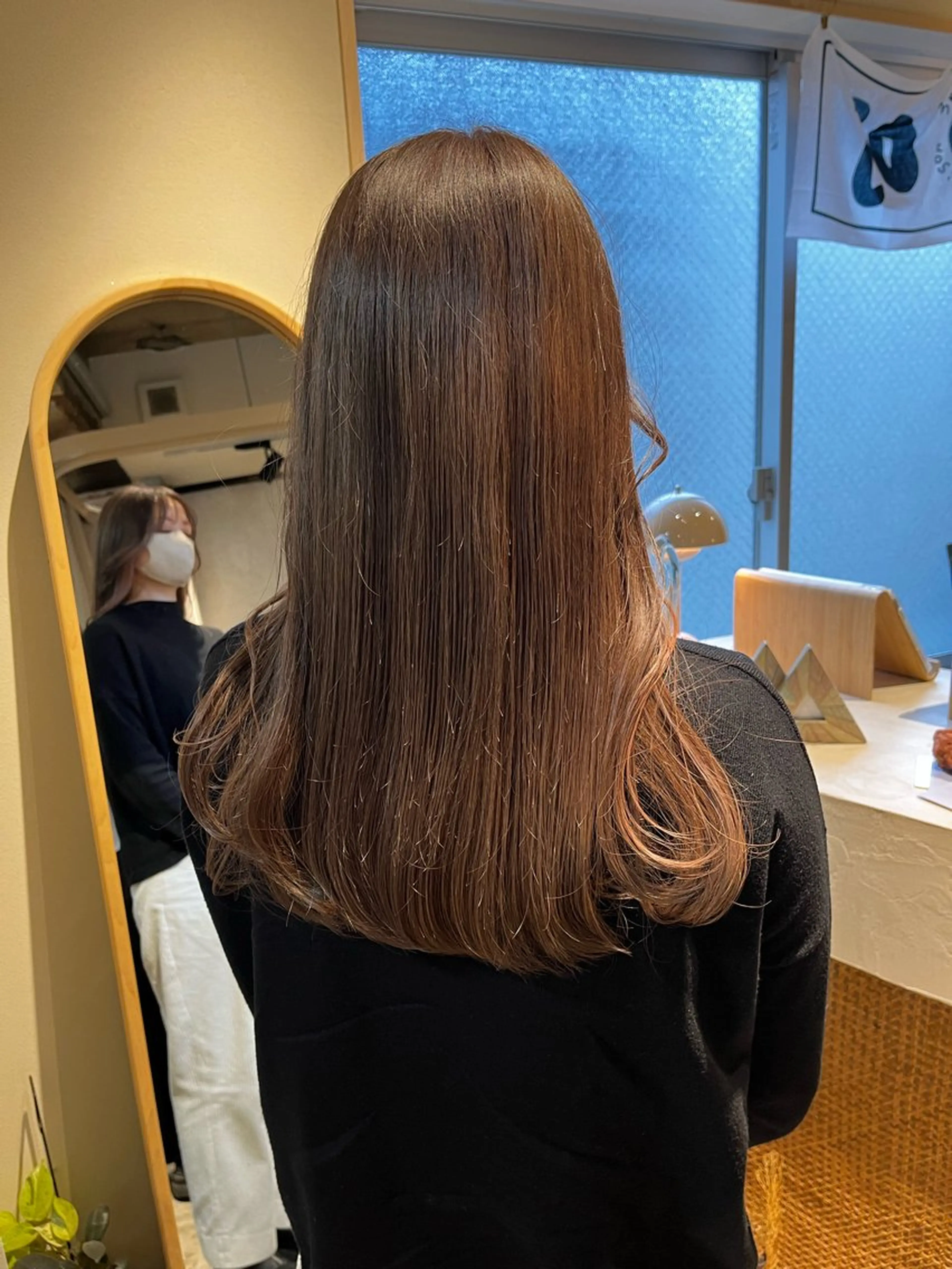 セミロング ヘアカラー eddie所属・Kanoe /モデル募集中のヘアスタイル