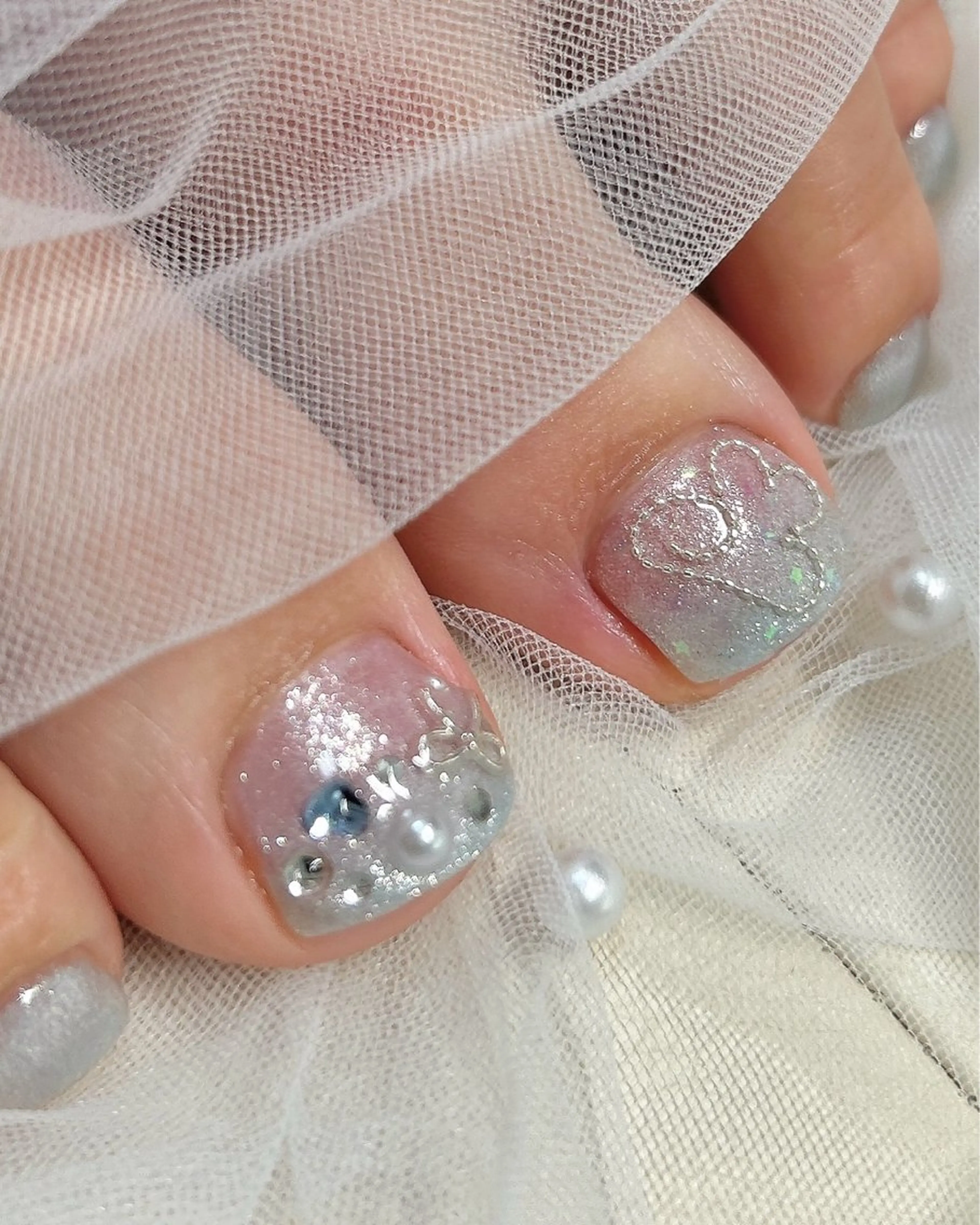 ネイル フットネイル ten nail salon　かえでのネイルデザイン