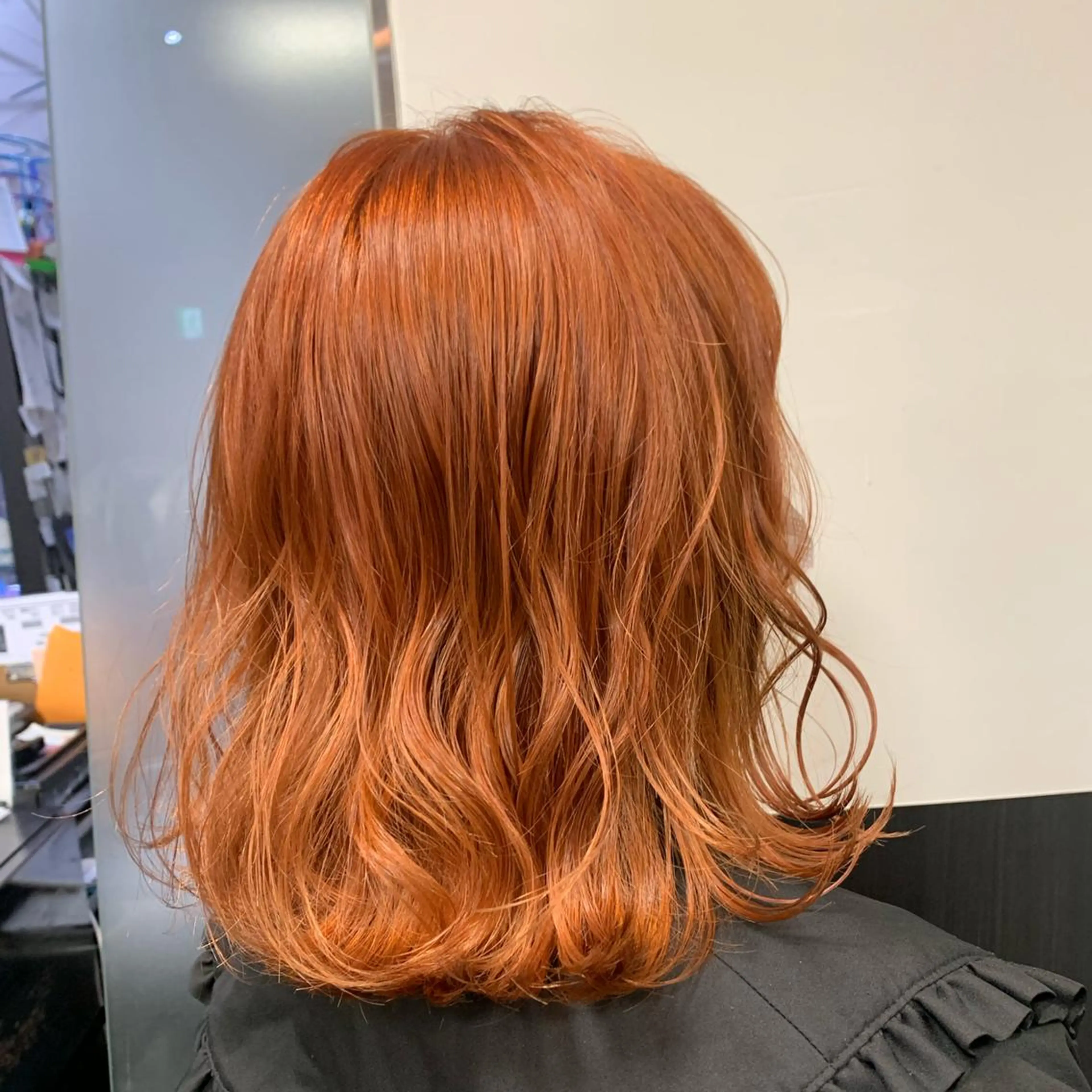 ショート カラー ブリーチ 韓国カラー/エクステ carryのヘアスタイル