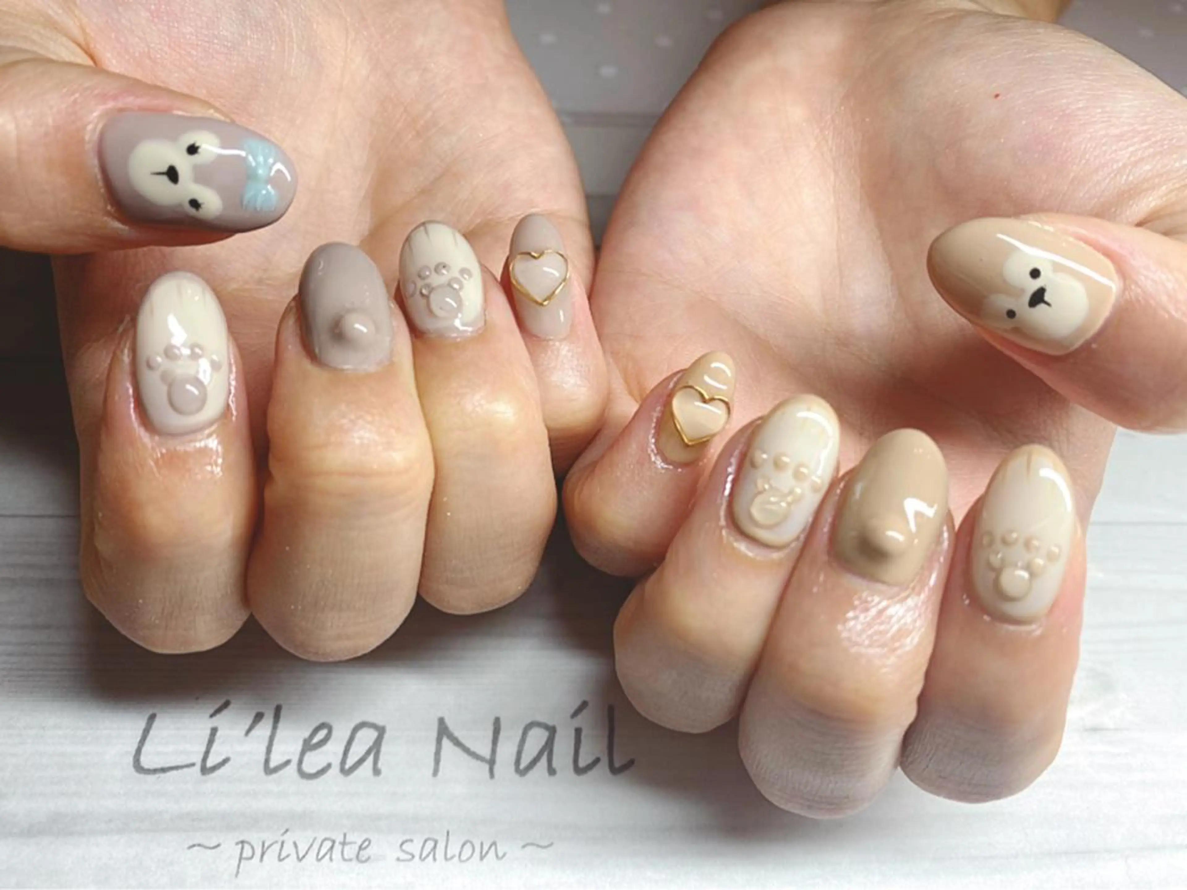 ネイル Li'leaNail AINAのネイルデザイン