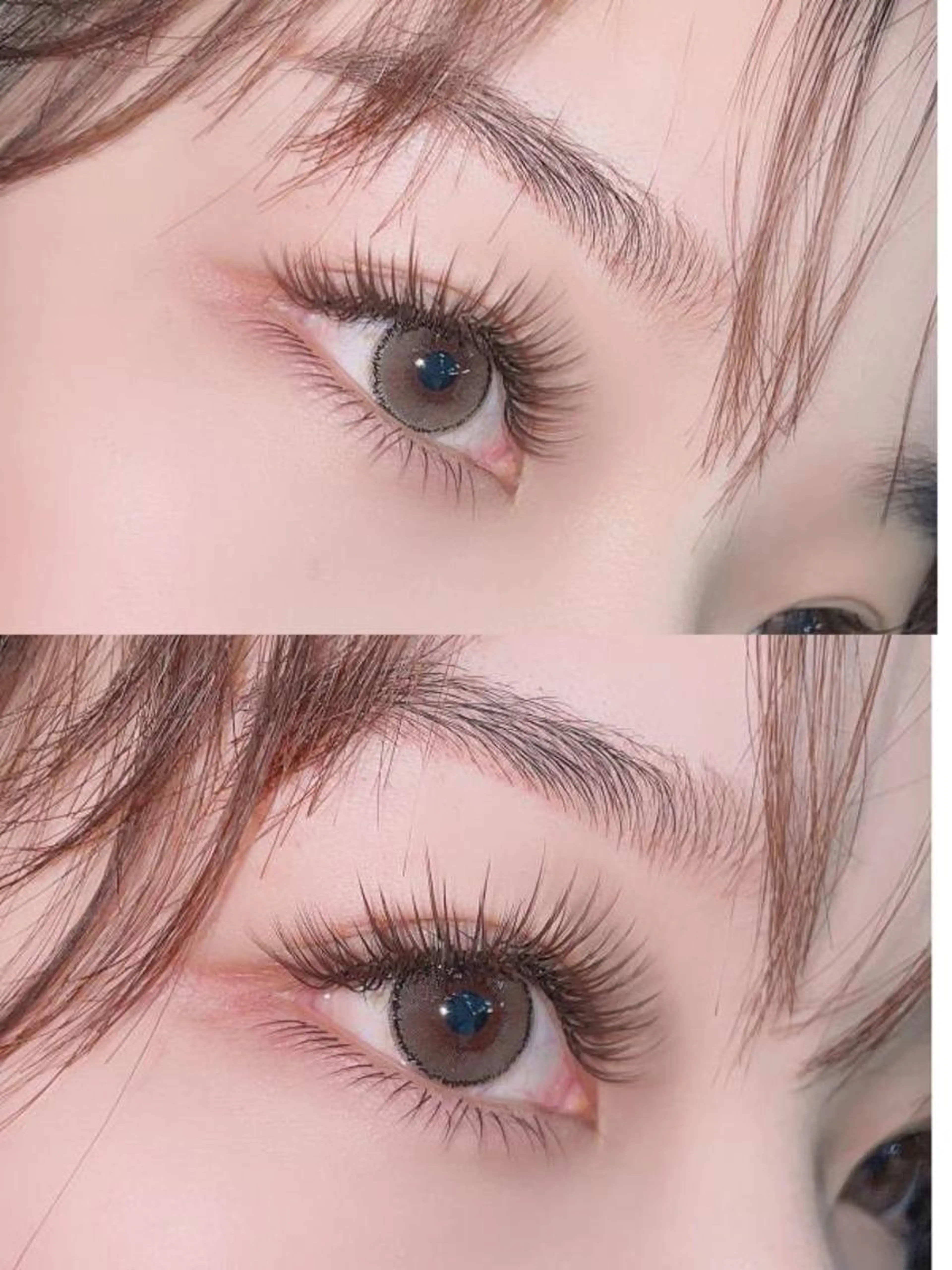 <まつげ>カラーエクステ☆140本まで付け放題5800円の写真