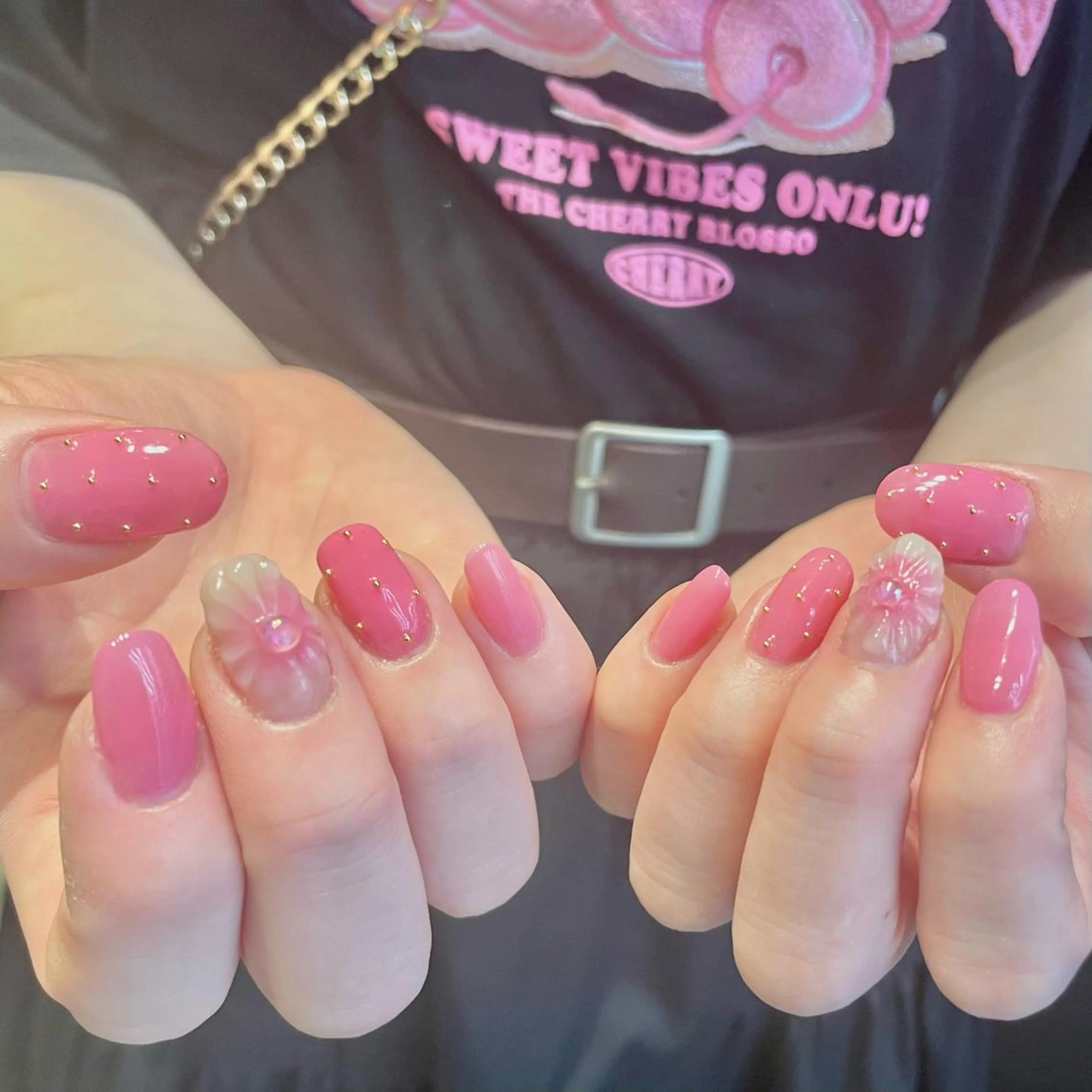 ネイル 🫧飛山琉桜/二条 ネイルアート/束感のマツエク・マツパデザイン