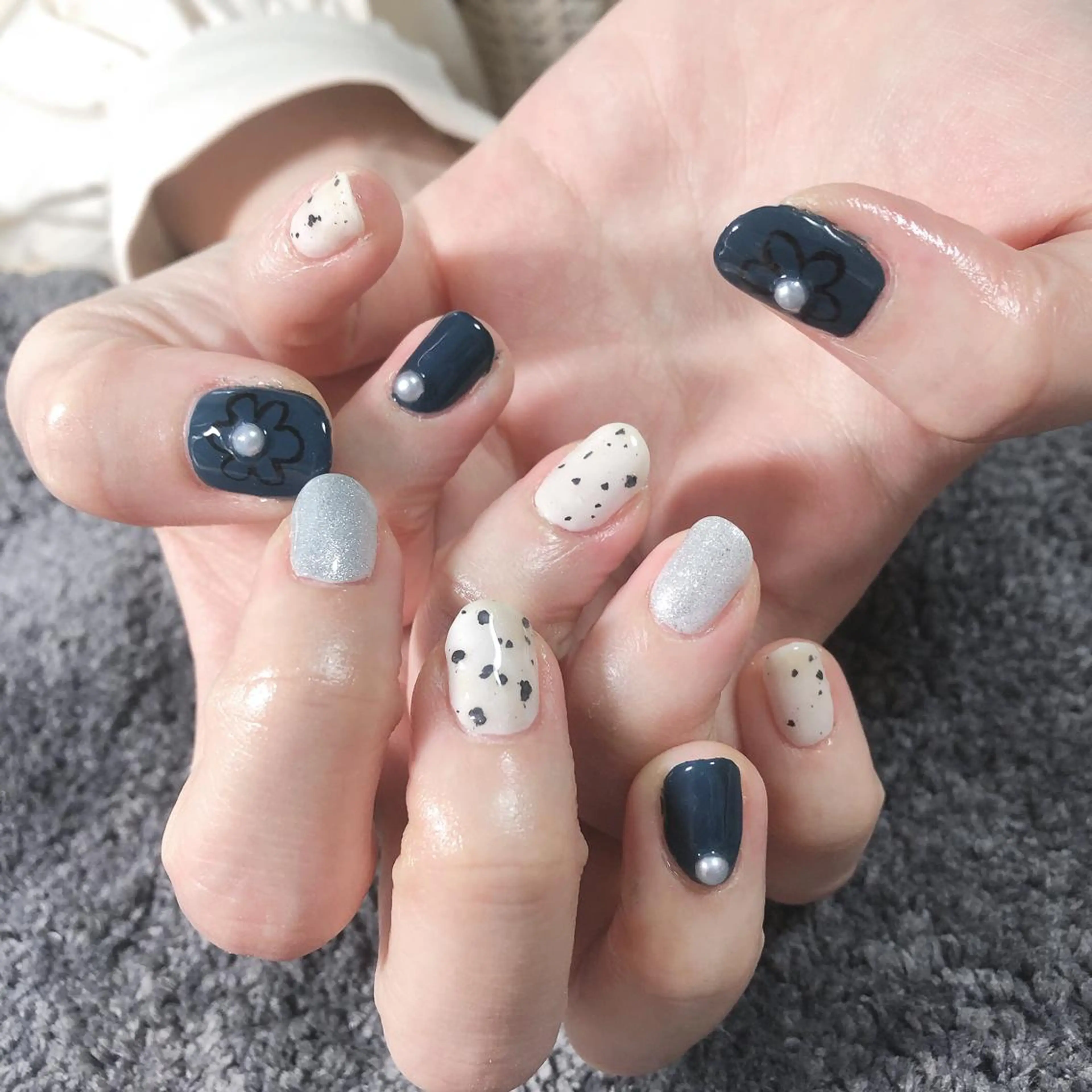 ネイル 持ち込み 結城 怜菜のネイルデザイン