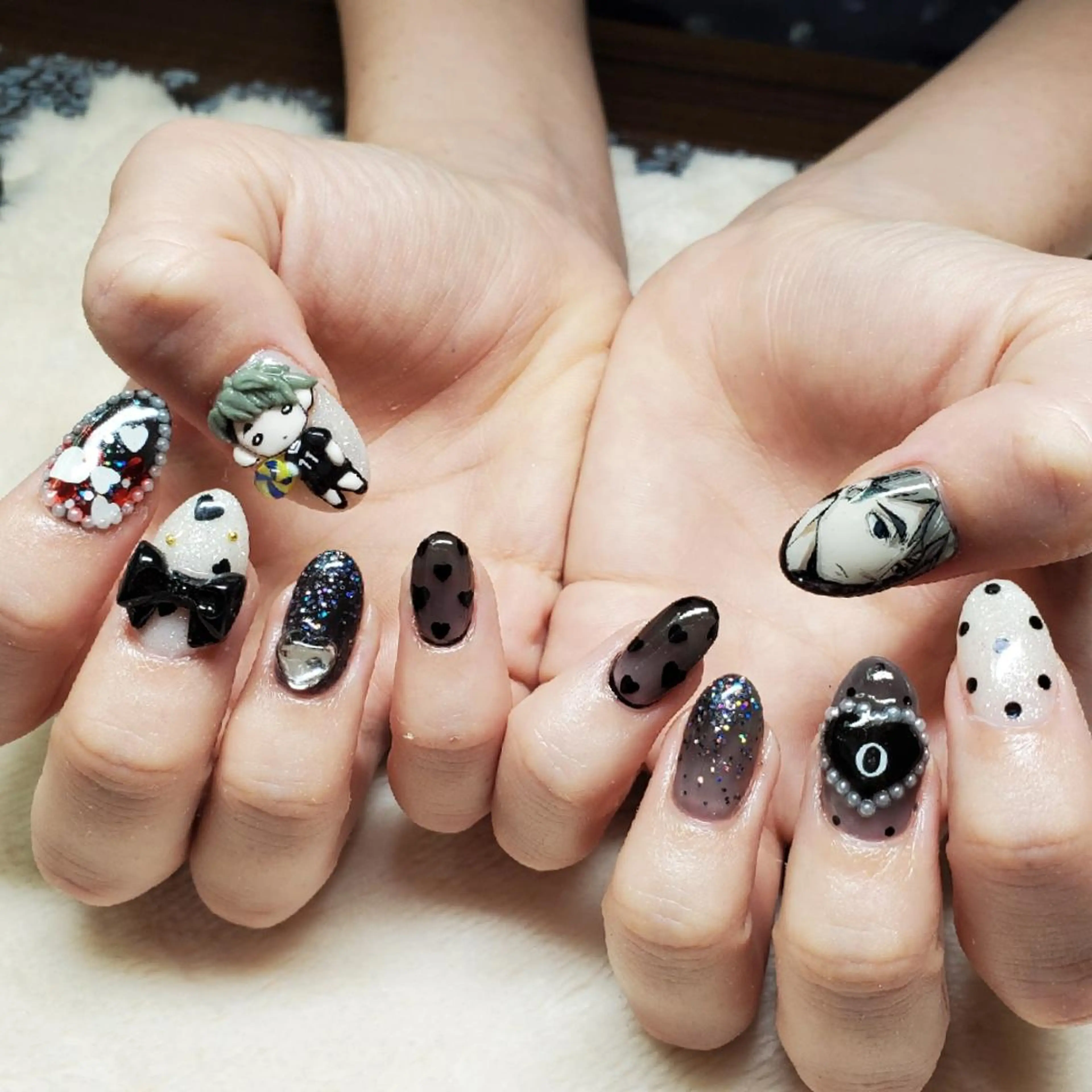 ネイル アートネイル ジェルネイル おで@ oderi_nailのネイルデザイン