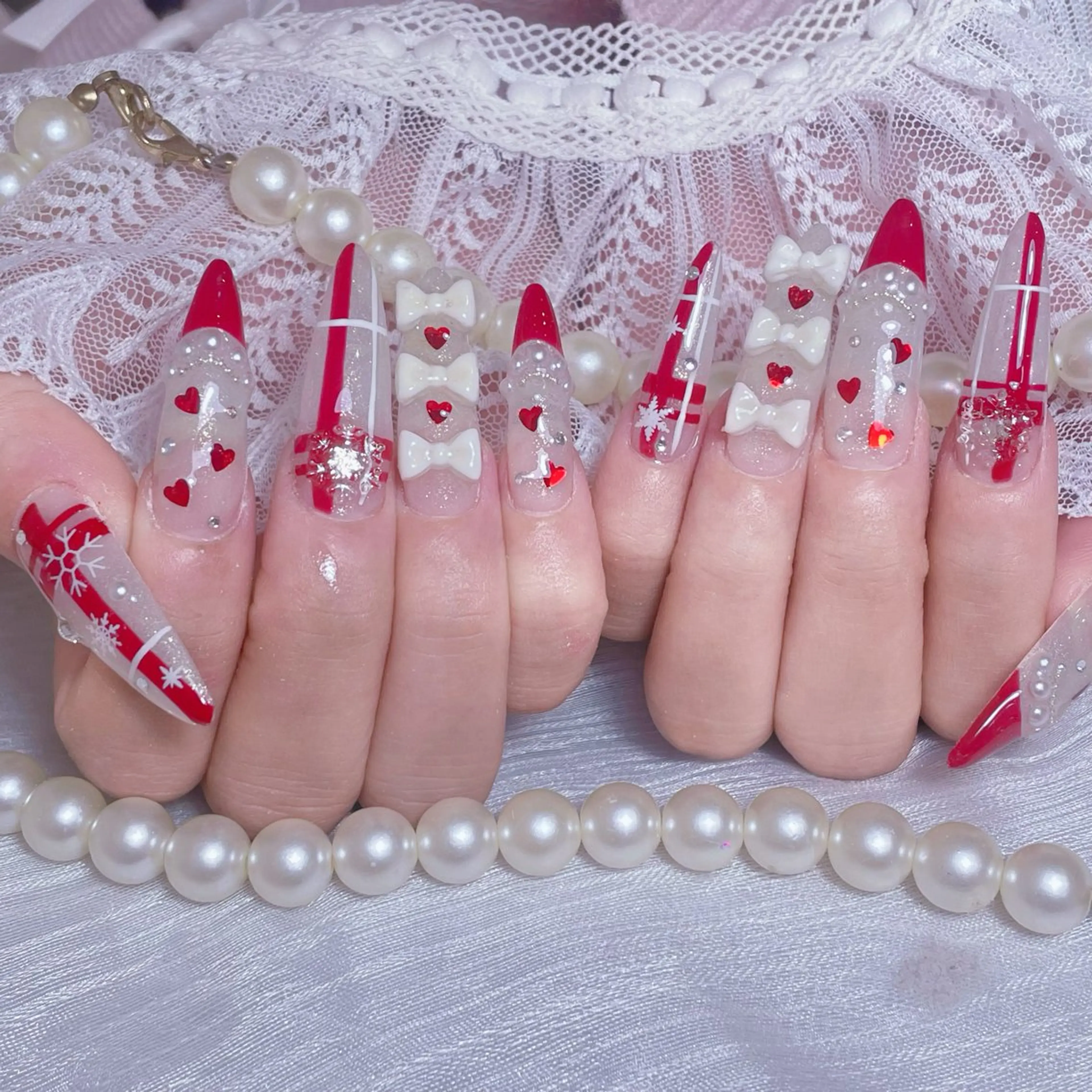 チップ長さだし🌸TOP持ち込みやり放題、豪華無限制パーツつけ放題☆の写真