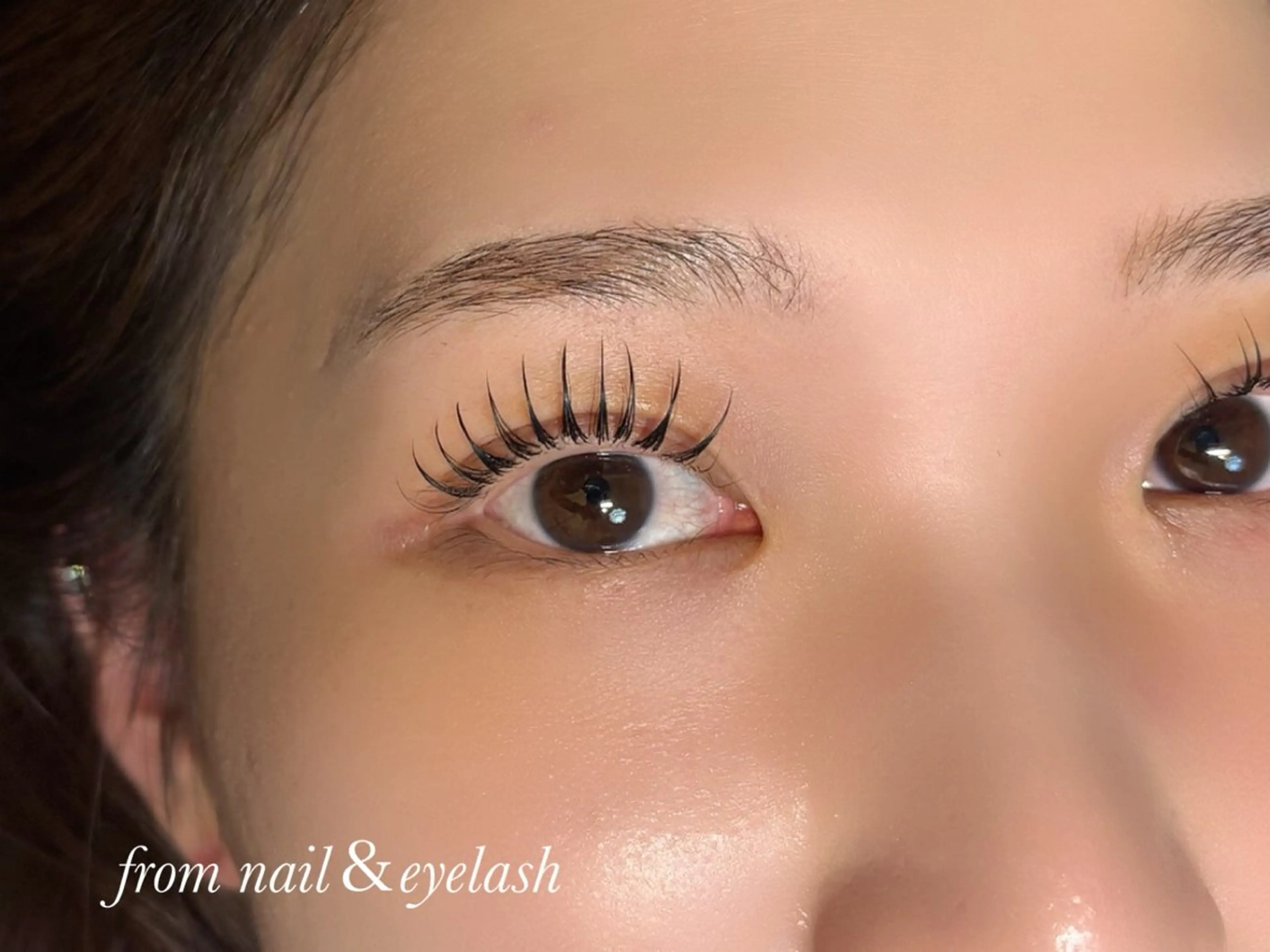 アンドヘルシー　LEDフラットラッシュ100本✖️まつ毛パーマの写真