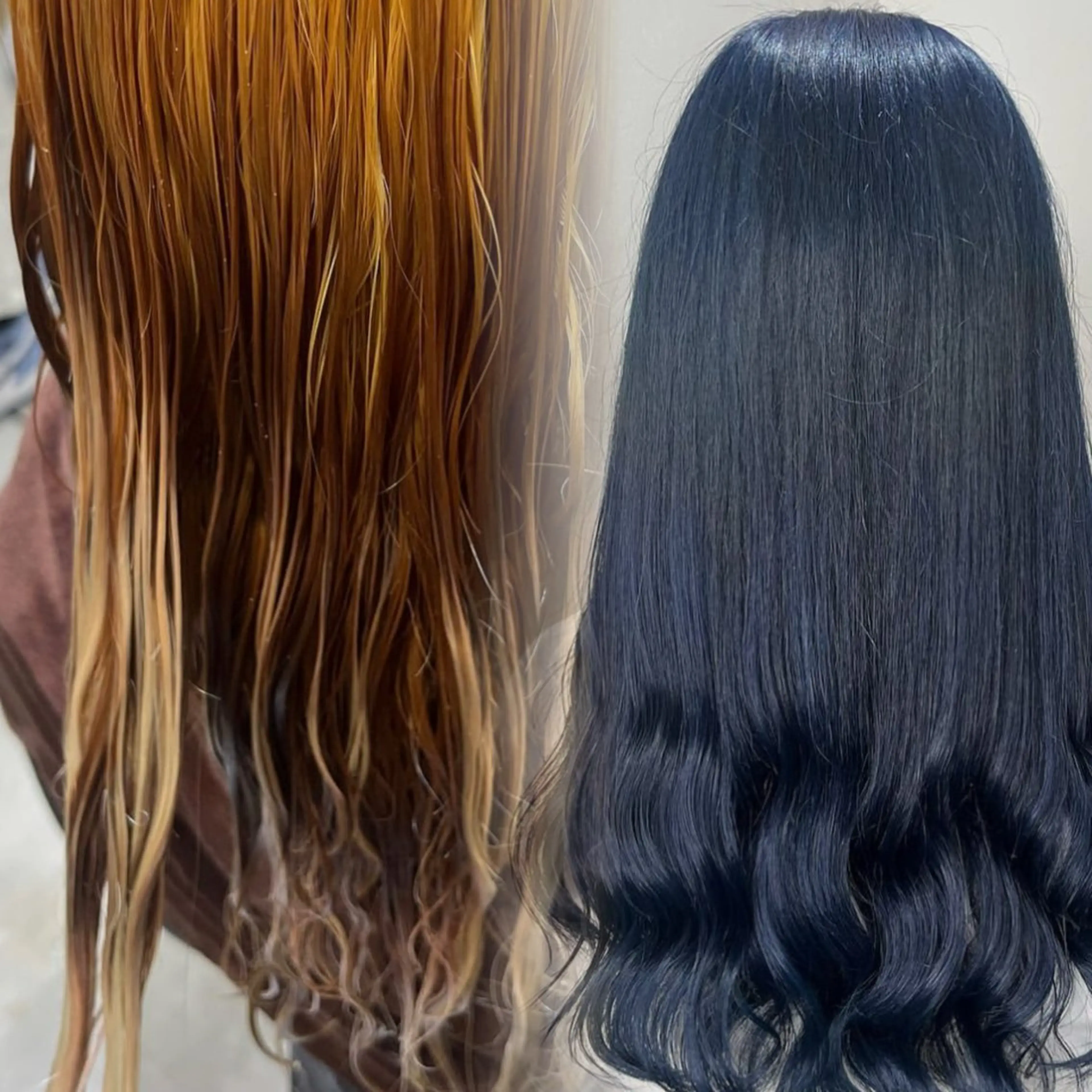 ロング カラー ヘアカラー RIO🩶NEXT/ エクステ/ハイトーンのヘアスタイル