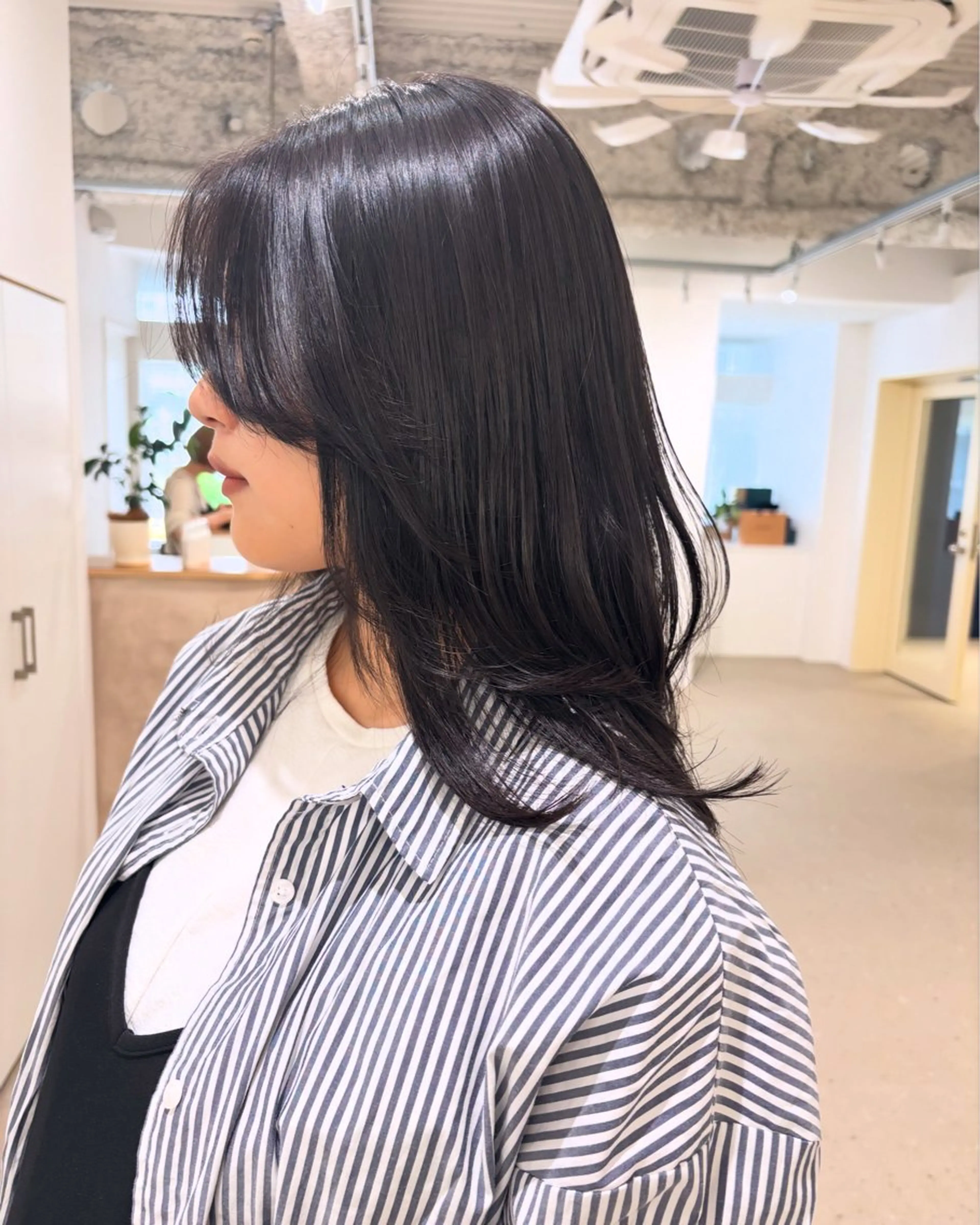 セミロング カラー 似合わせ美髪ヘア✨ 天王寺.阿倍野🌈のヘアスタイル