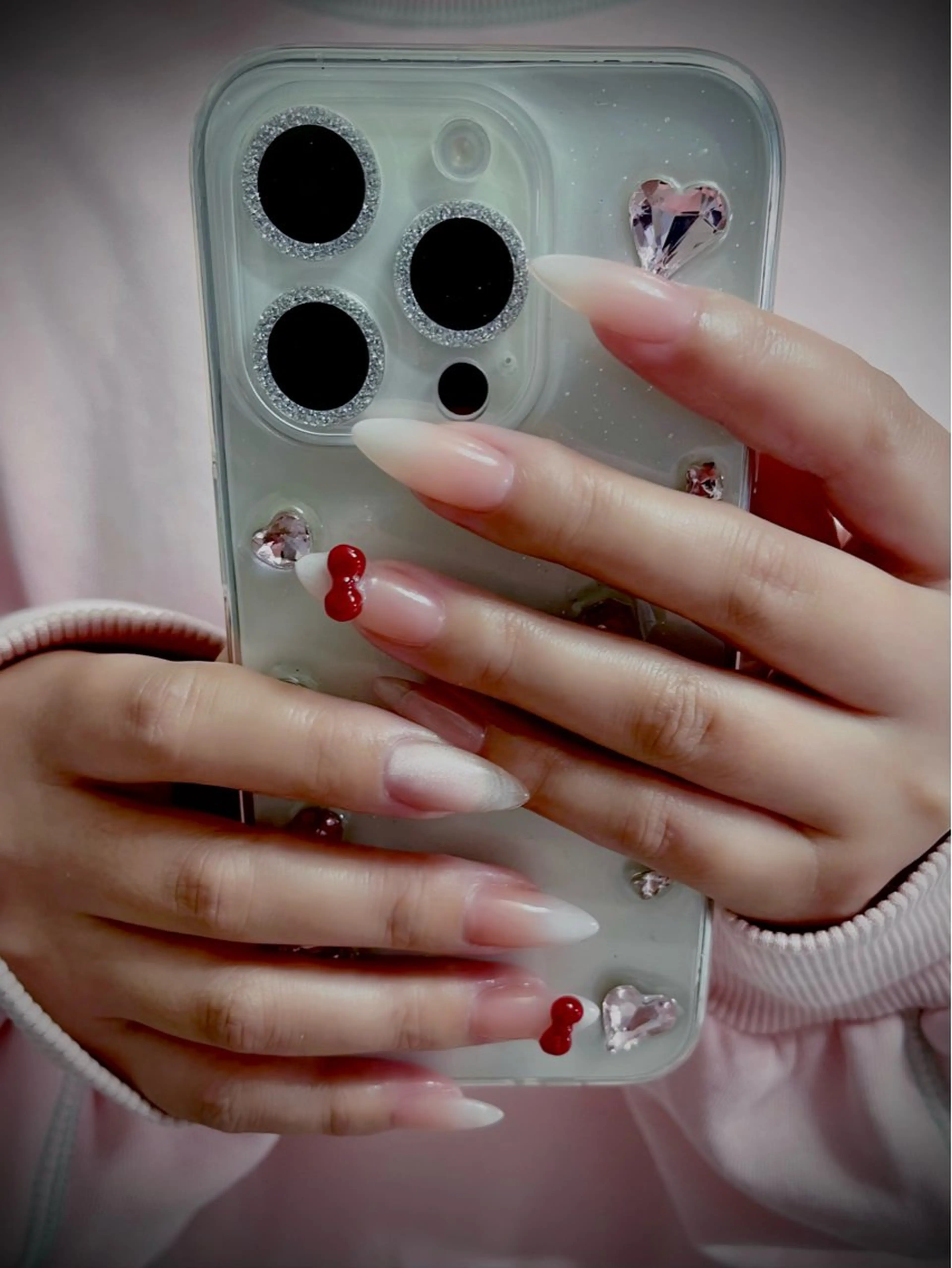 ネイル キラキラネイル マグネットネイル ワンカラーネイル スカルプネイル ワンホンネイル nine.🦋 YUKOのネイルデザイン