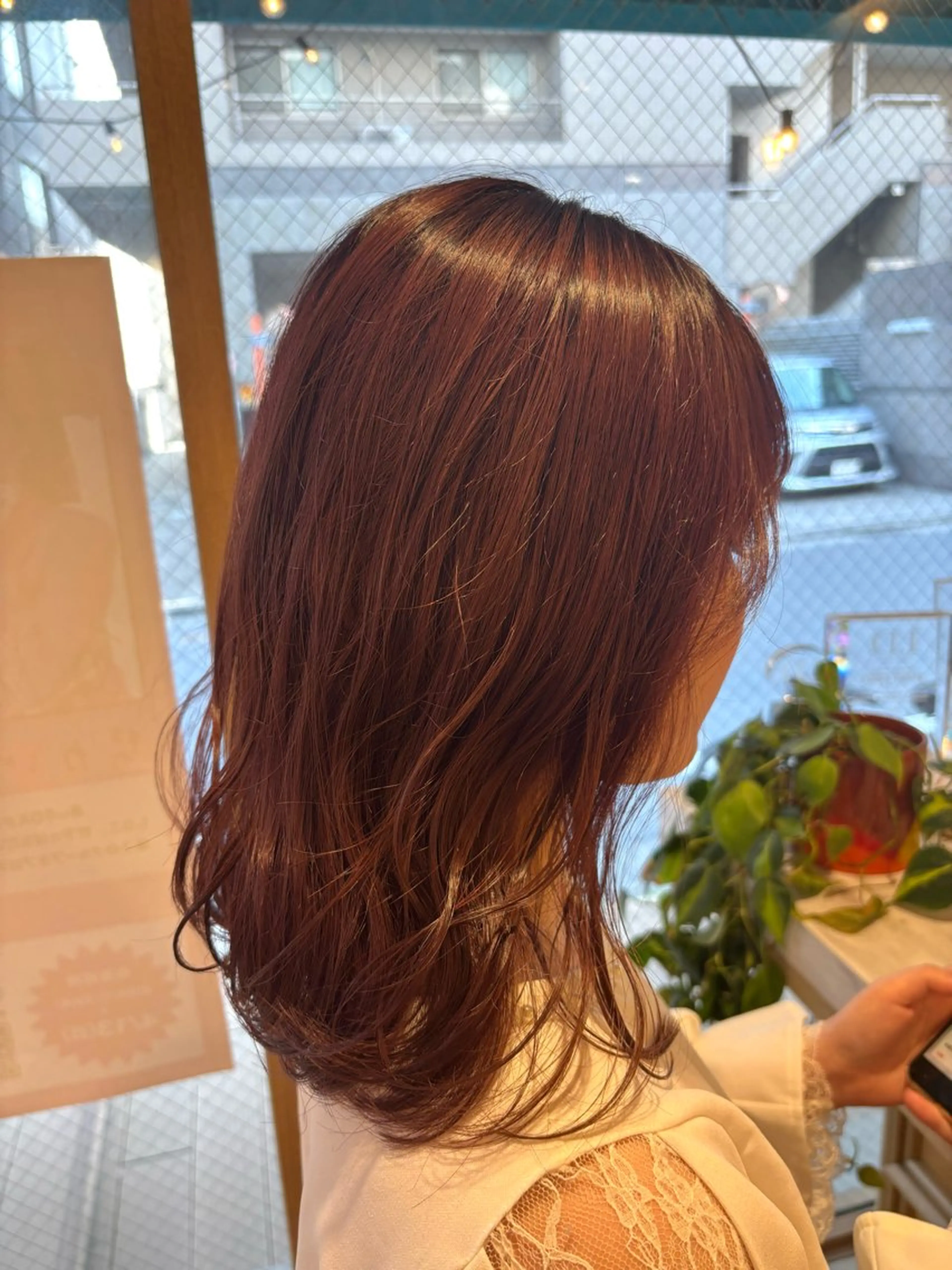 ［モデル］ブリーチなしワンカラーの写真