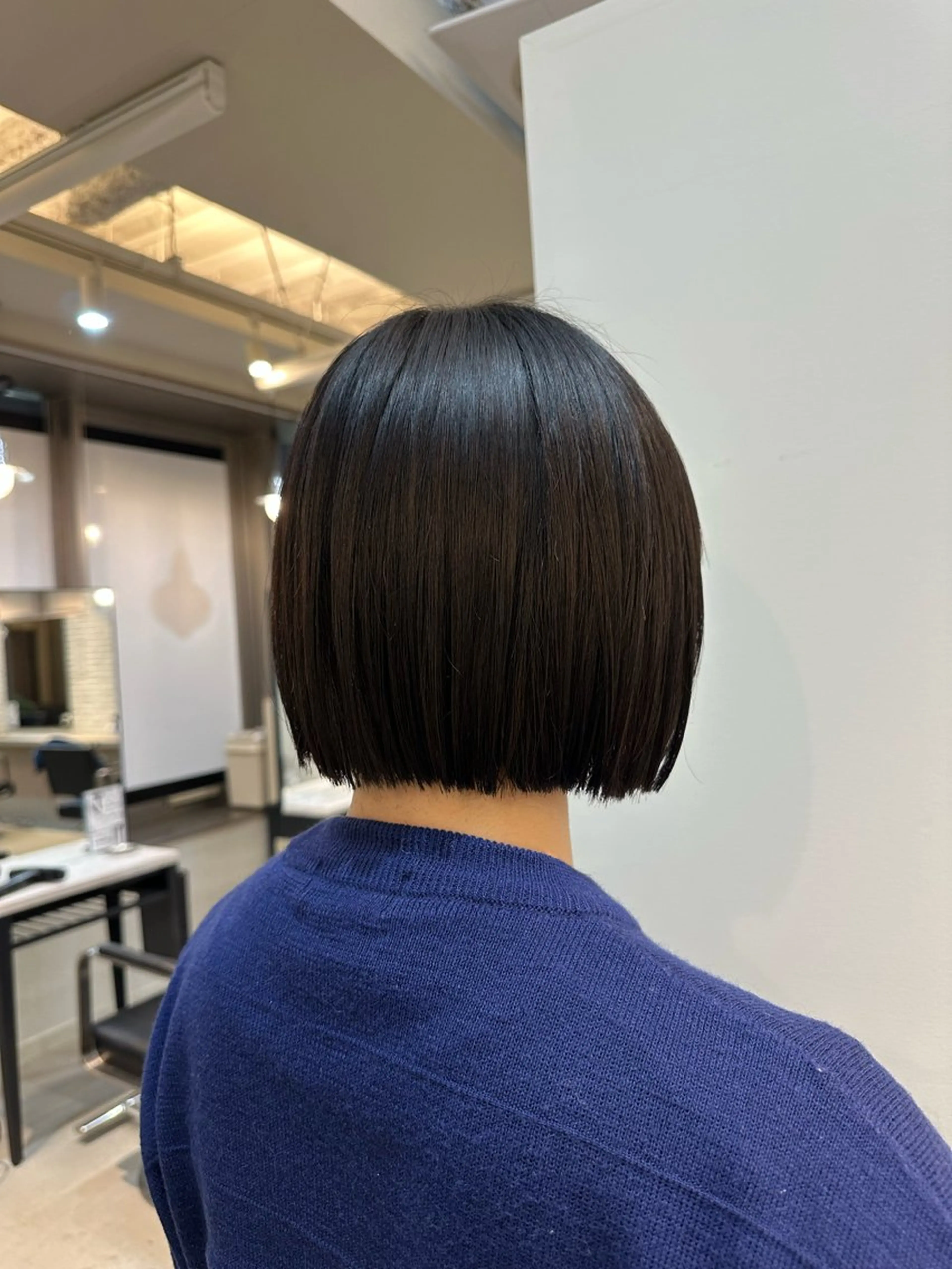 ミディアム ボブ 町田/透け感/透明感 Shibuのヘアスタイル