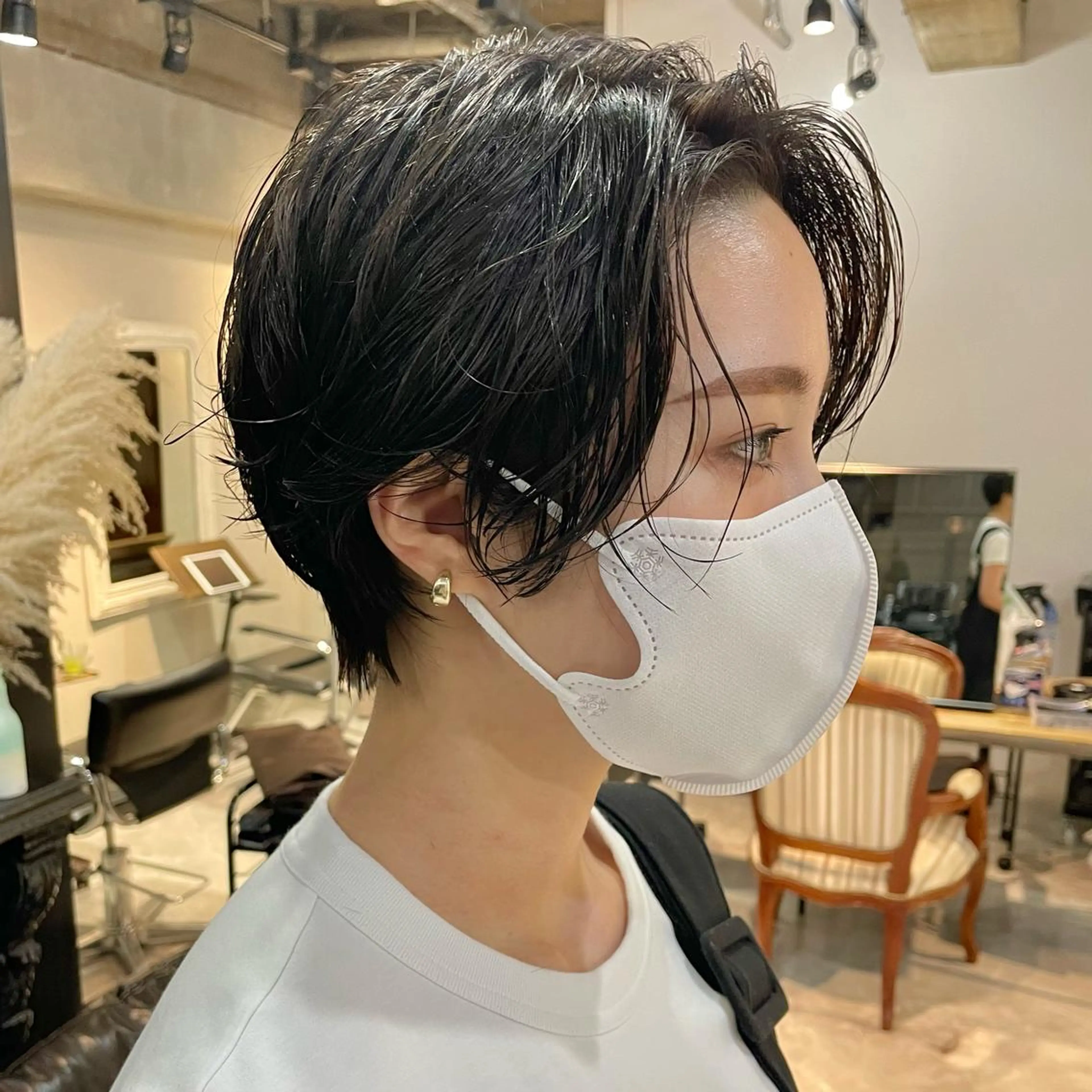 ショート パーマ カット ヘアカラー パーマ トリートメント kvell by urban.所属・ショート・ボブ ・ウルフ✂︎IMAIのヘアスタイル