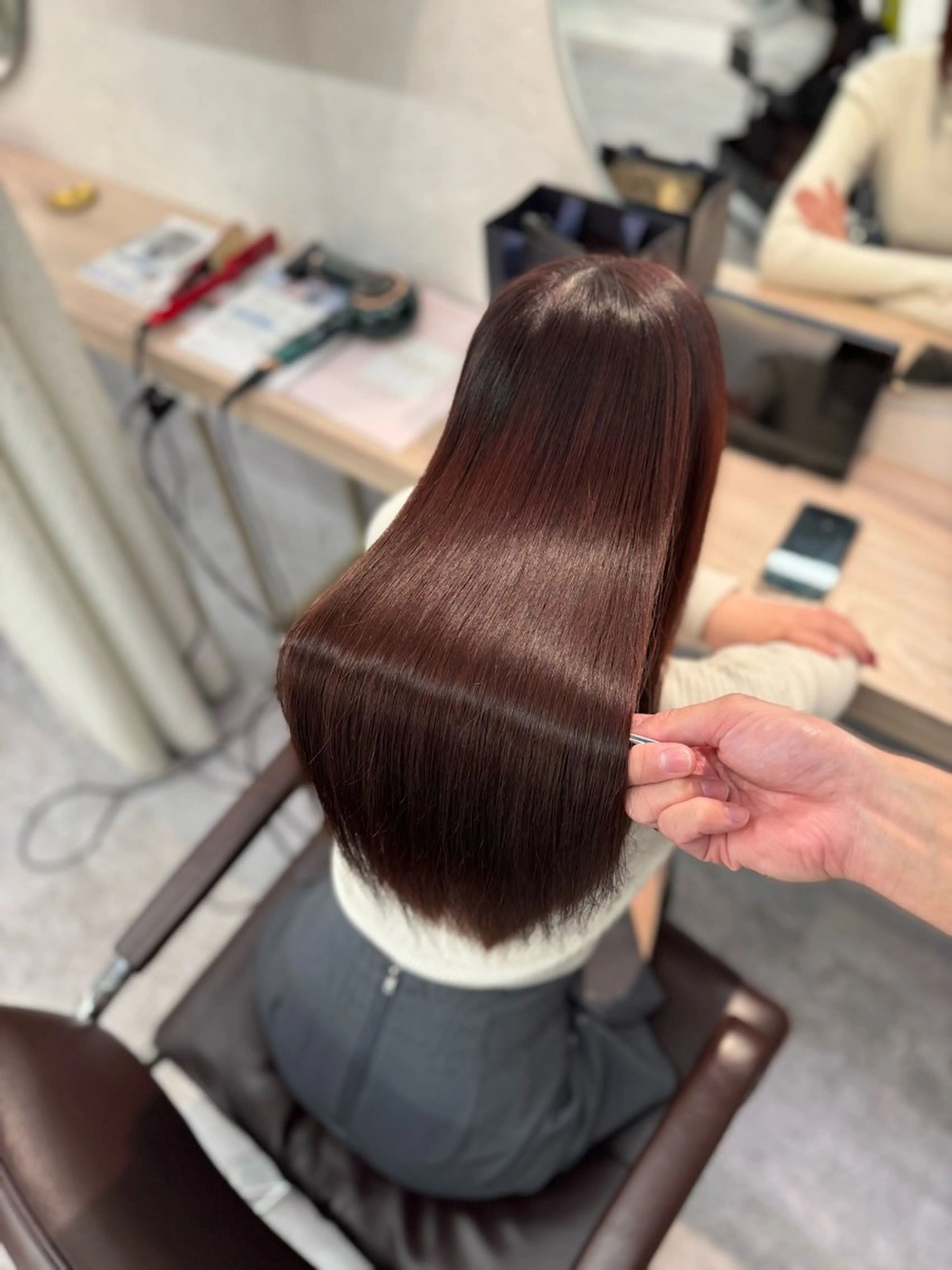 ⭐️人気No.1メニュー⭐️カラー＋トリートメントの写真