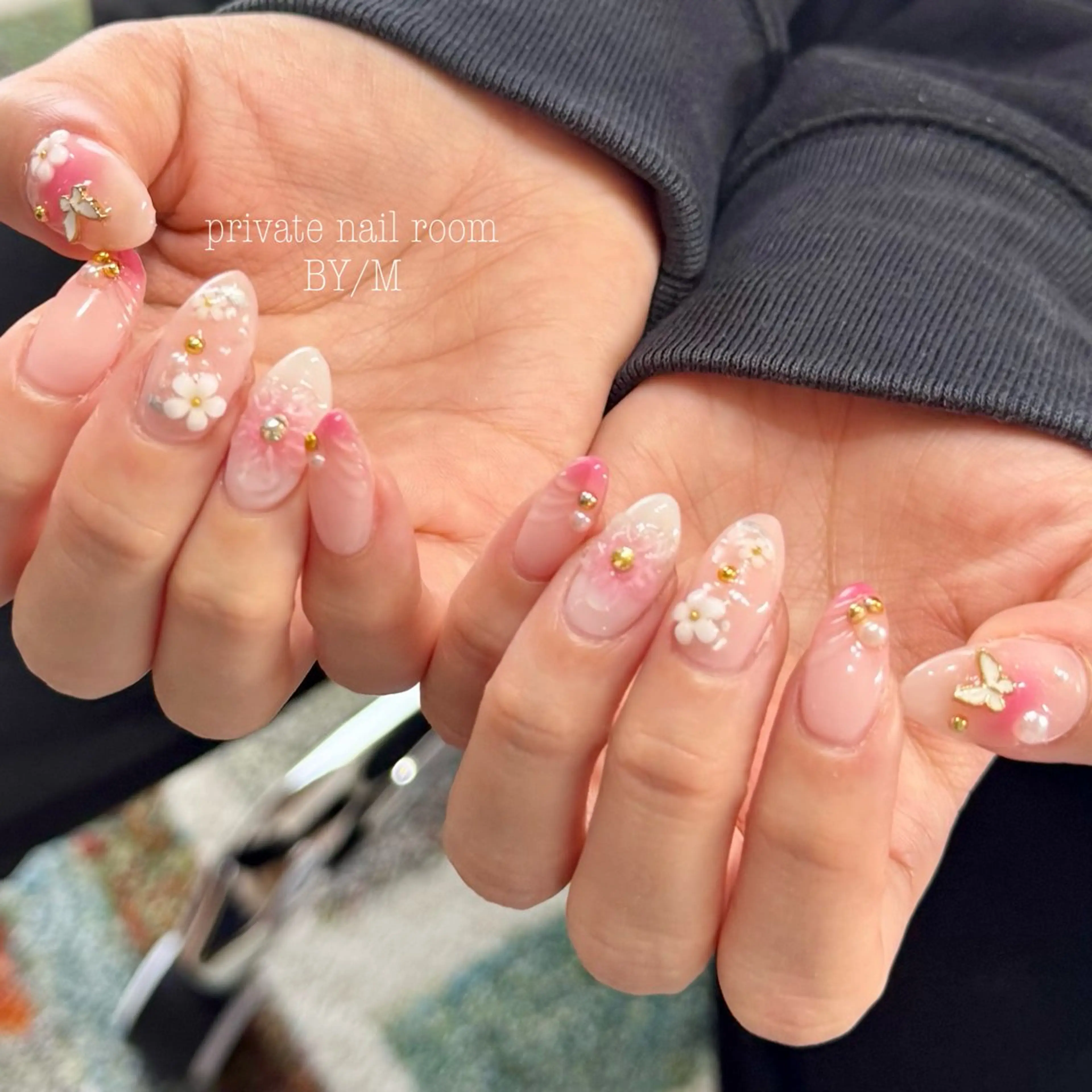 ネイル 持ち込み ハンドネイル BY / Mのネイルデザイン