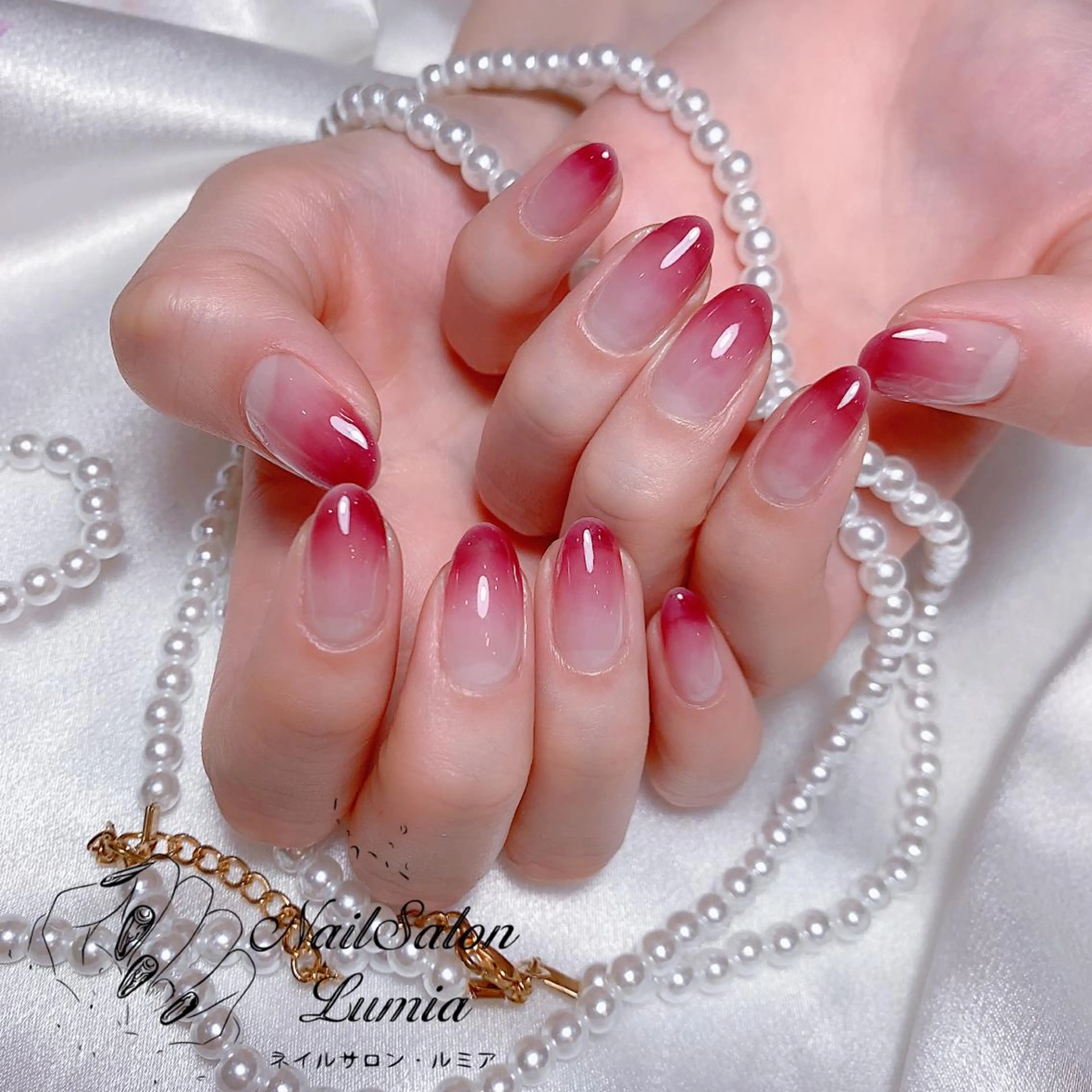 ネイル ハンドネイル ネイルサロン ルミア Lumia 店長のネイルデザイン