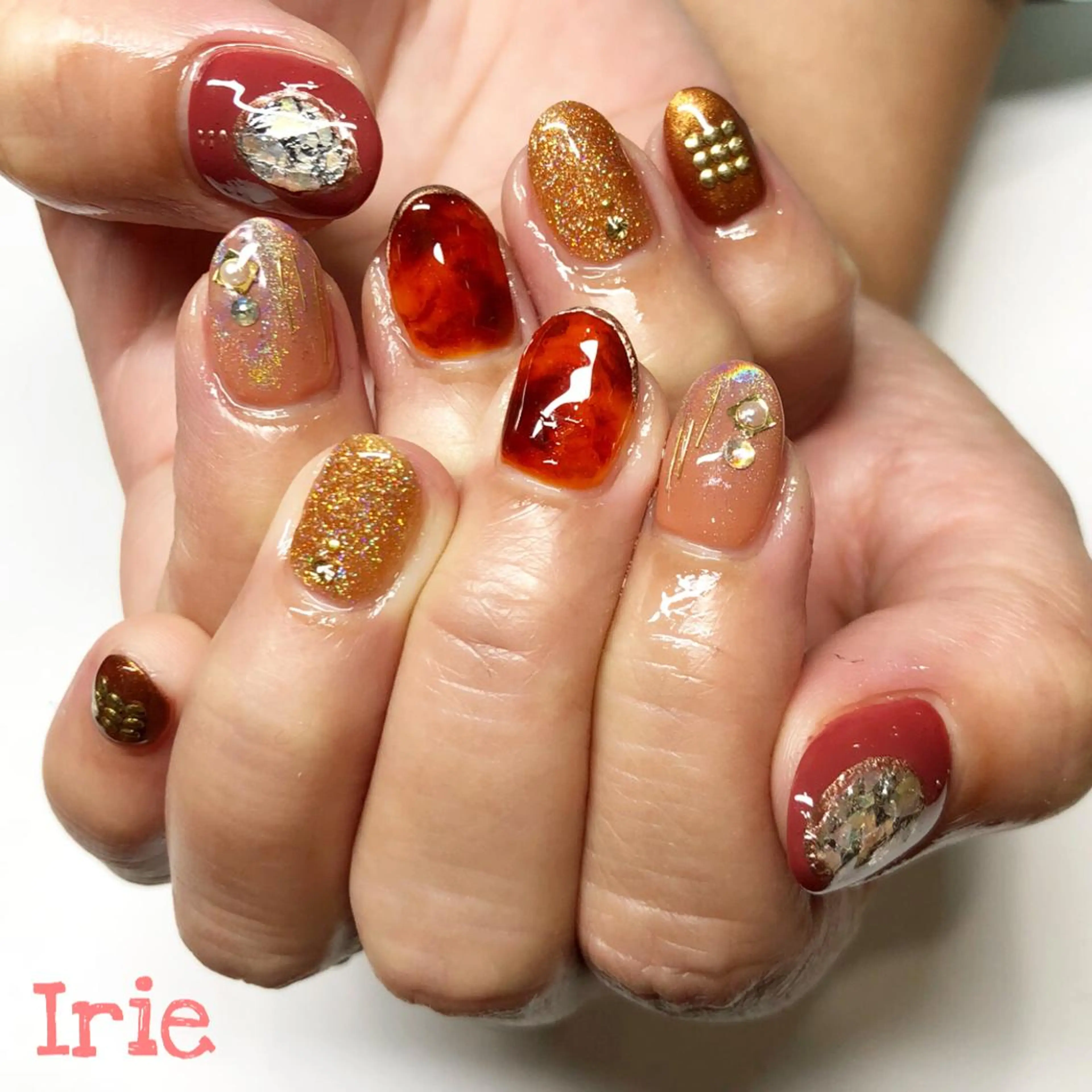 ネイル Hair salon Irie所属・與儀 知佳のネイルデザイン