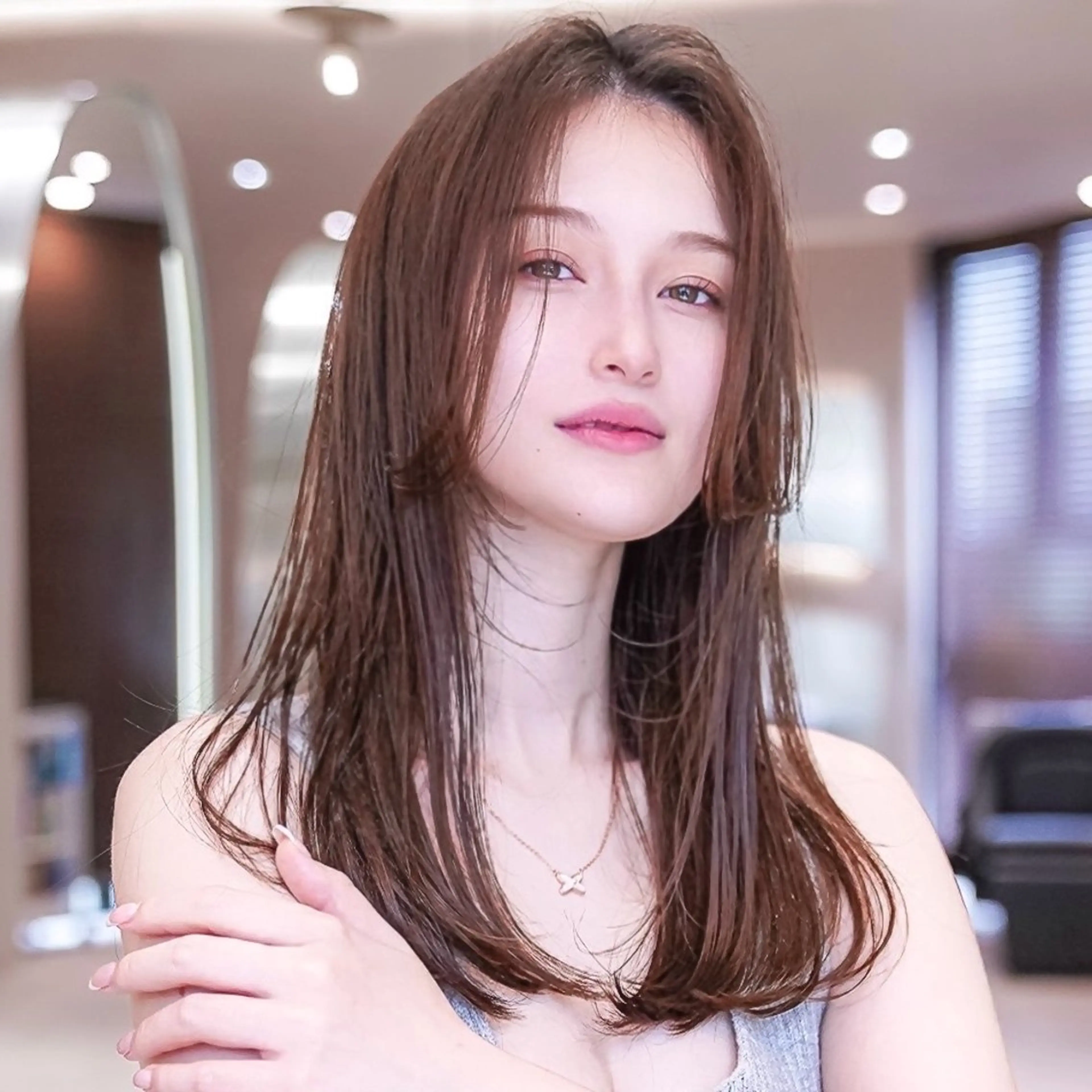 ロング レイヤーカット ill HAVANA所属・渋谷/似合わせカット ・縮毛矯正　コウのヘアスタイル