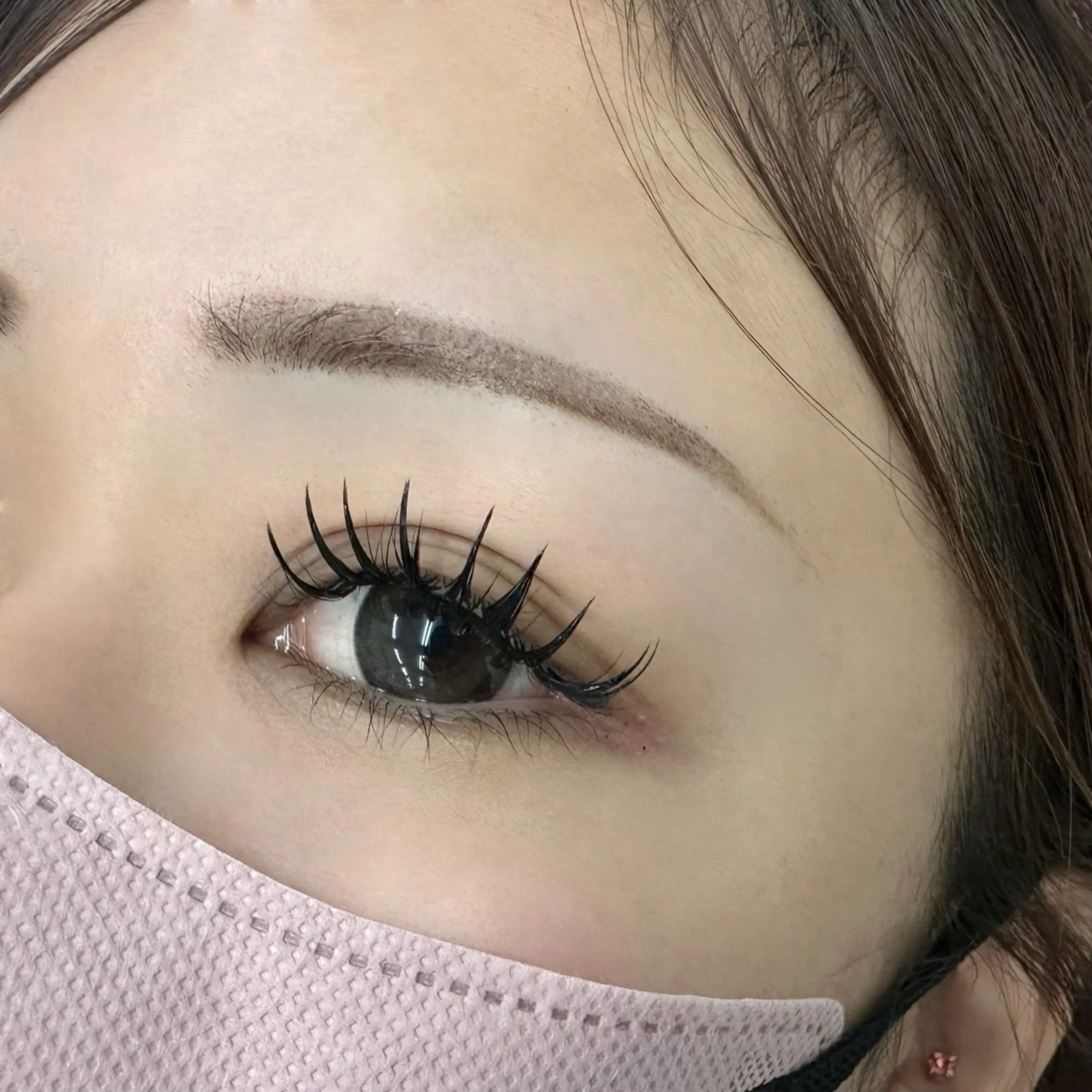 マツエク・マツパ シュクレ鈴鹿店所属・Shucre nanamiのマツエク・マツパデザイン