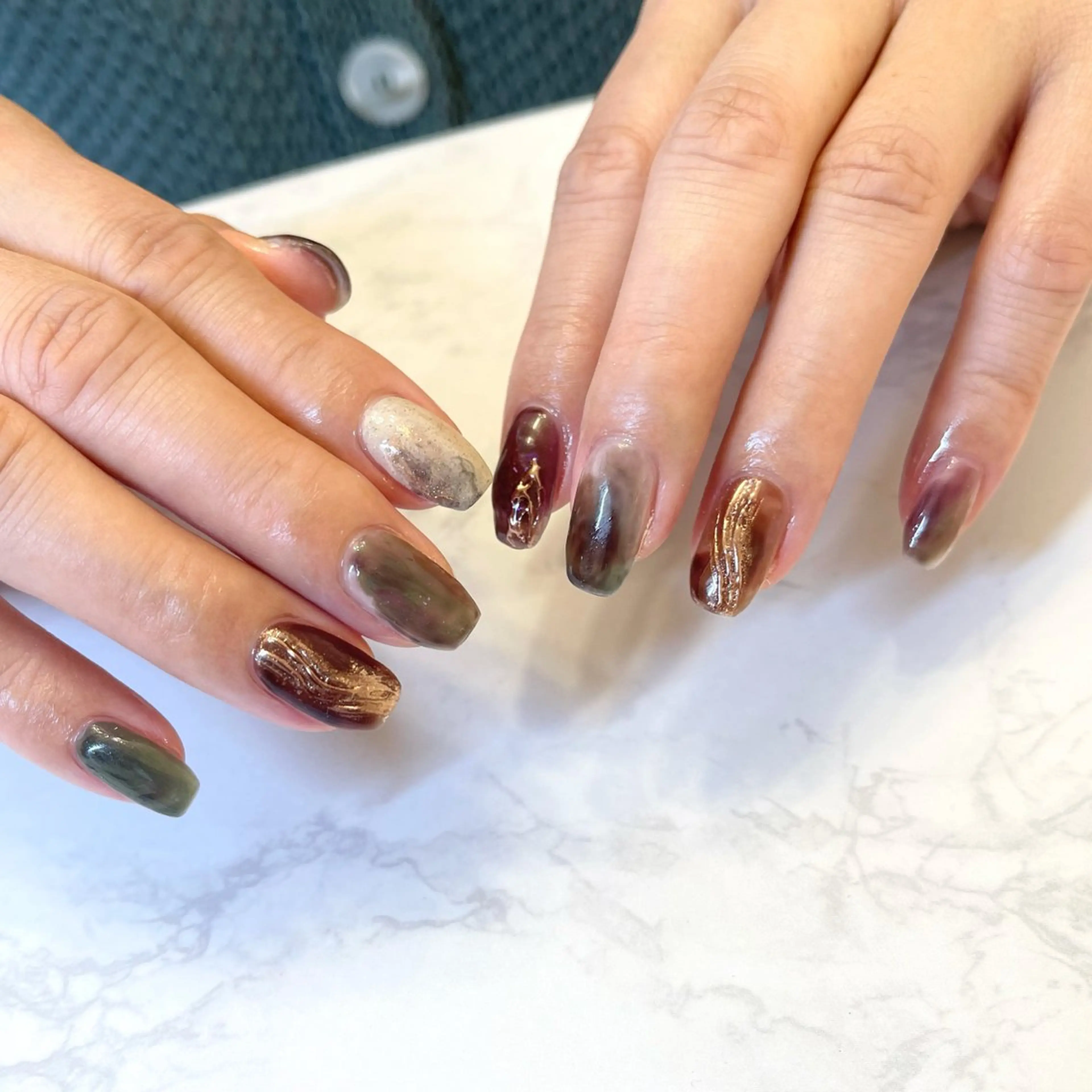 ネイル ハンドネイル Elegancia. Hiromiのネイルデザイン