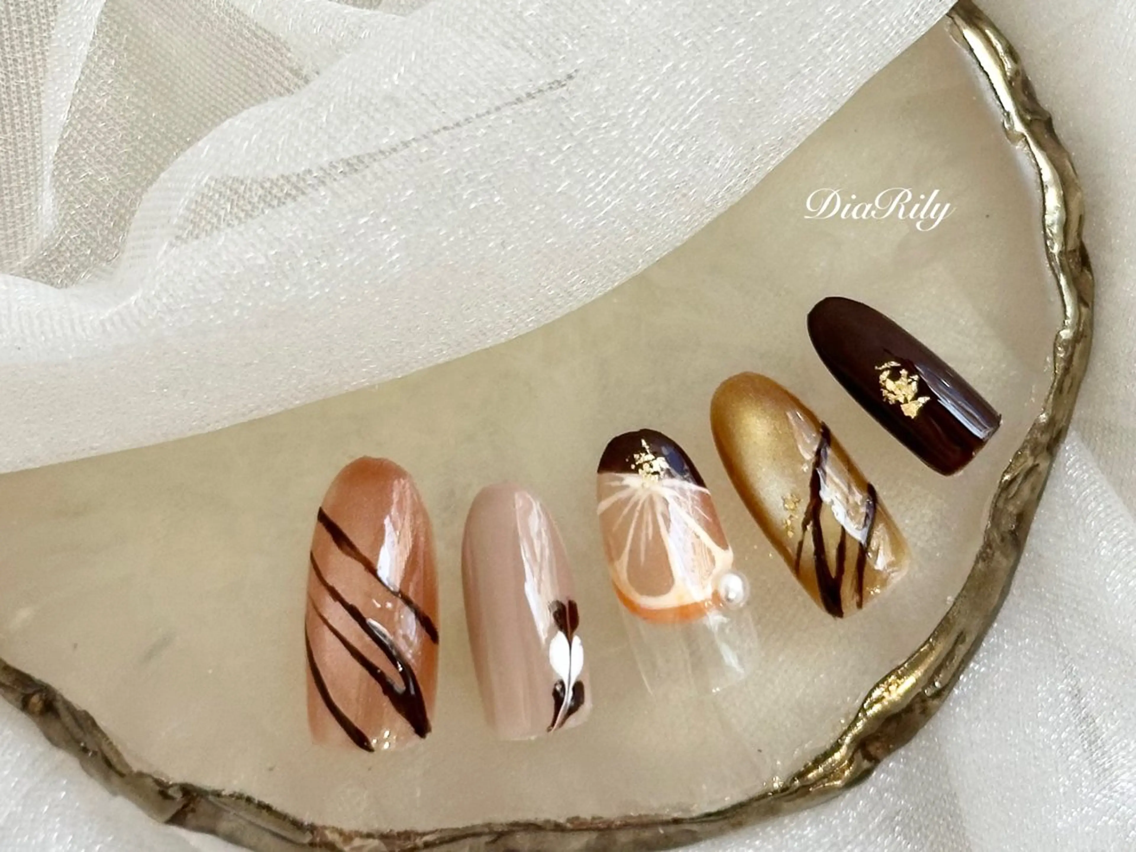 ネイル DiaRily所属・diarily はるひのネイルデザイン