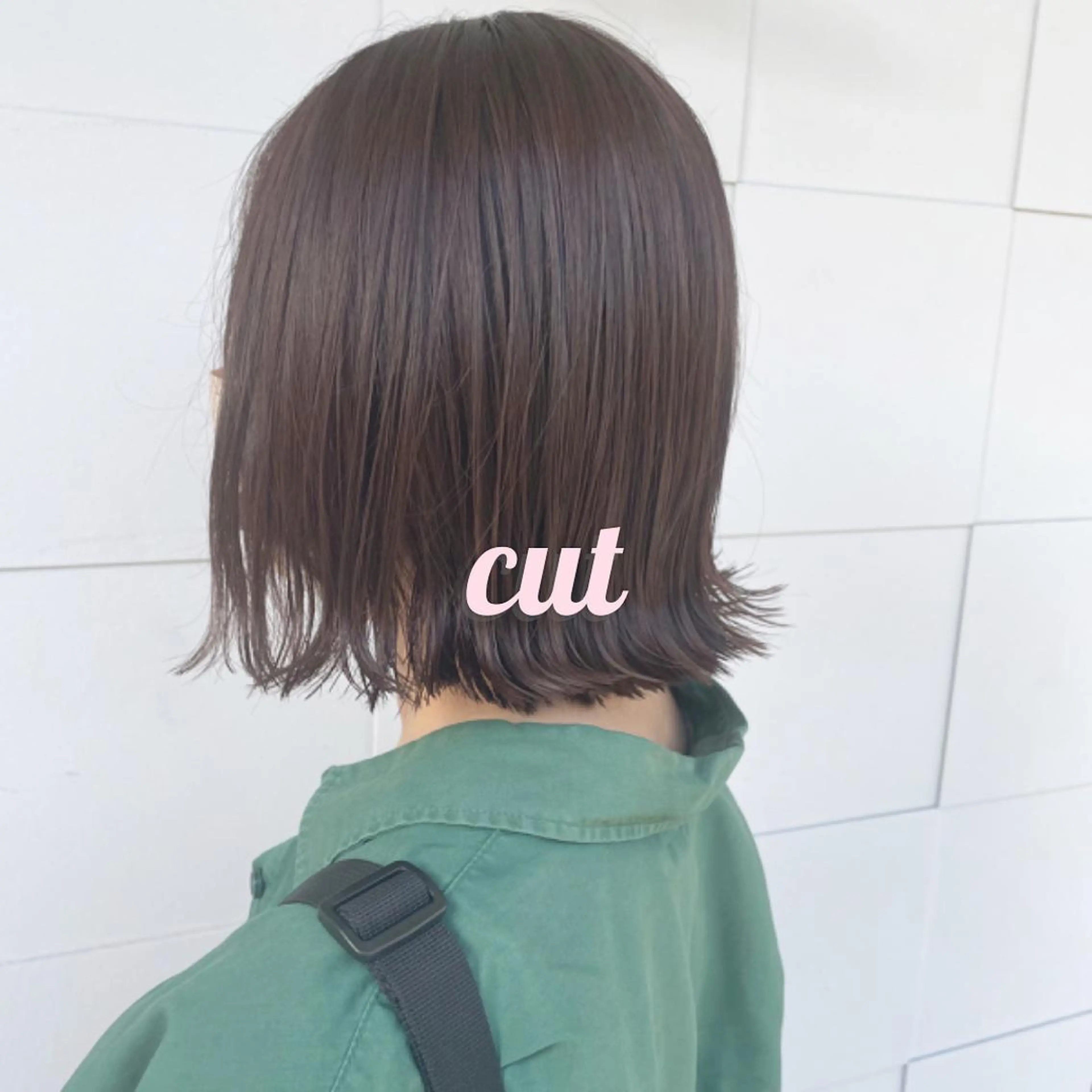 ミディアム カラー ボブ 外ハネヘア 髪質改善/透明感カラ ー/Ayana 🍒のヘアスタイル