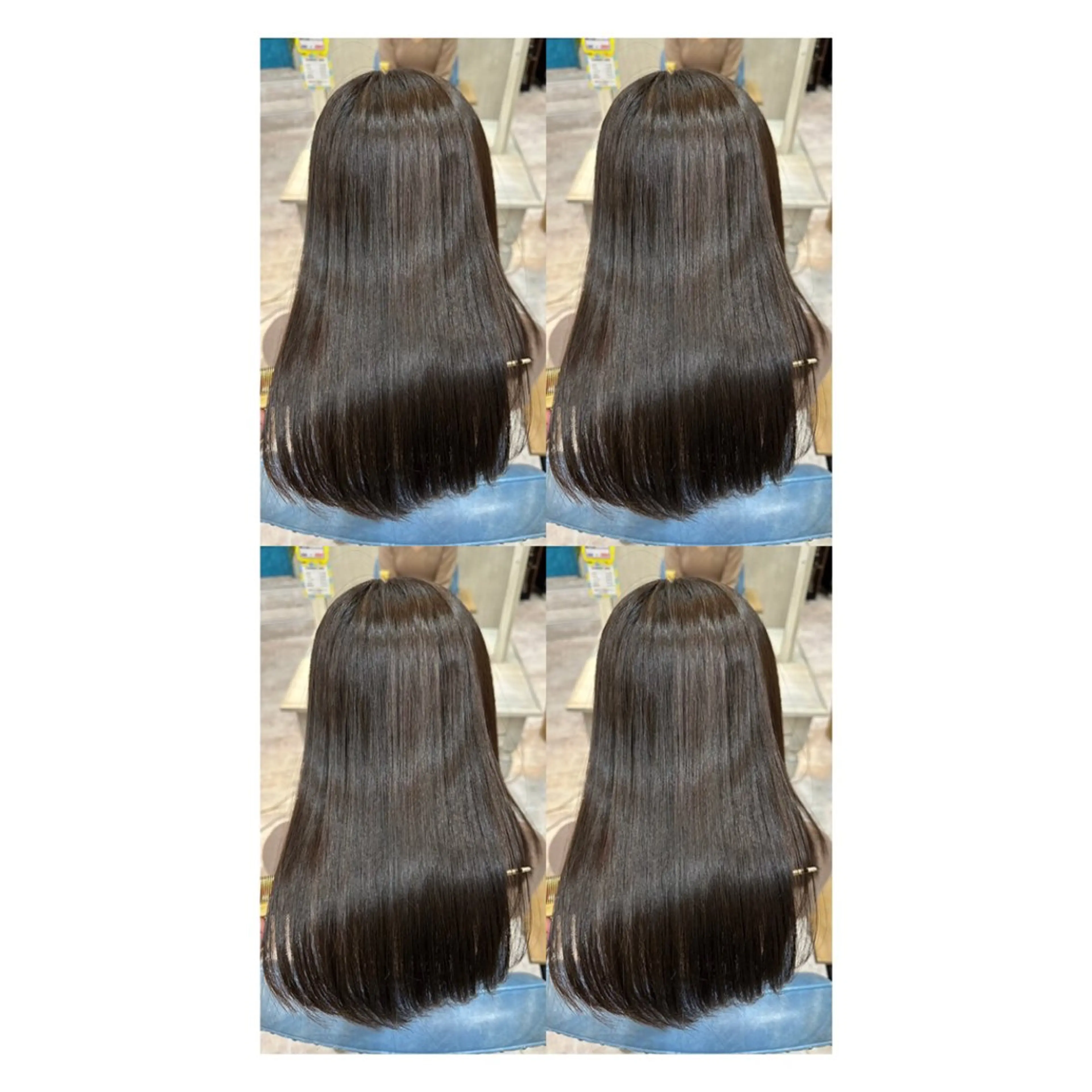 ロング カラー 透明感カラー 髪質改善 縮毛矯正 トリートメント カット ヘアカラー トリートメント 店長✨レイヤー✖️ 髪質改善✖️韓国ヘアのヘアスタイル