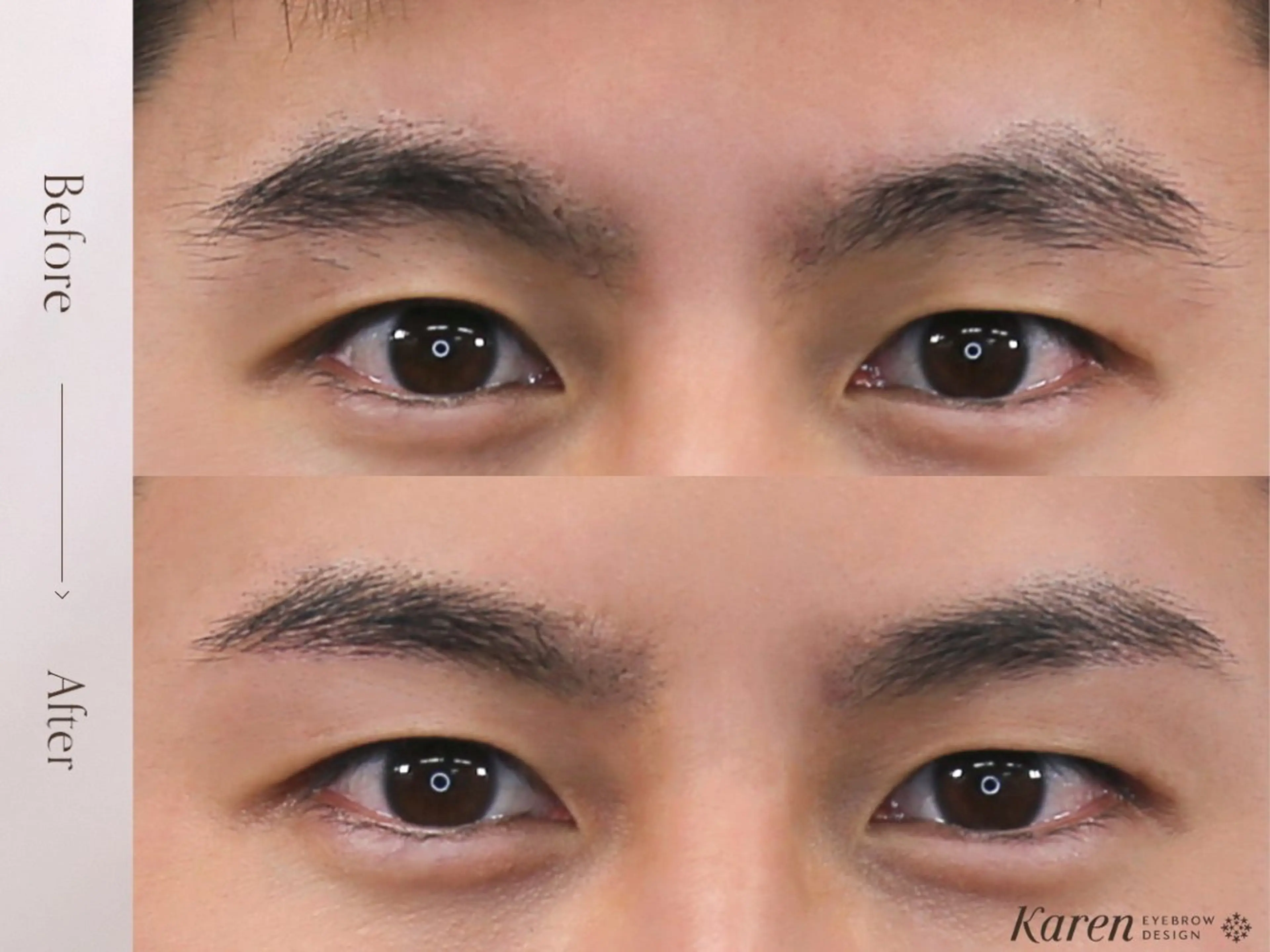 〚karen眉カット〛眉カット+アイブロウメイクの写真