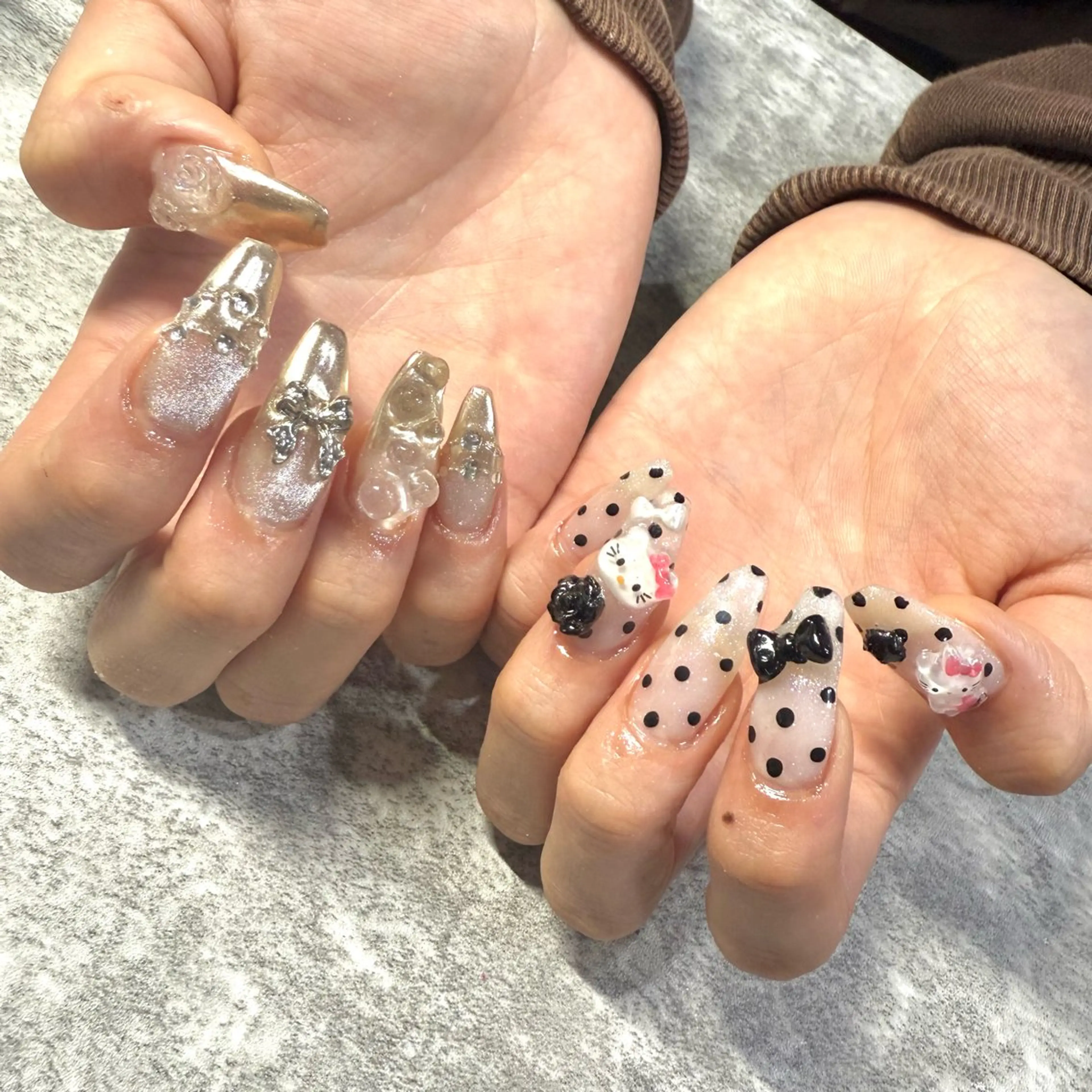 ネイル ドット ハンドネイル ★Rinail... .のネイルデザイン