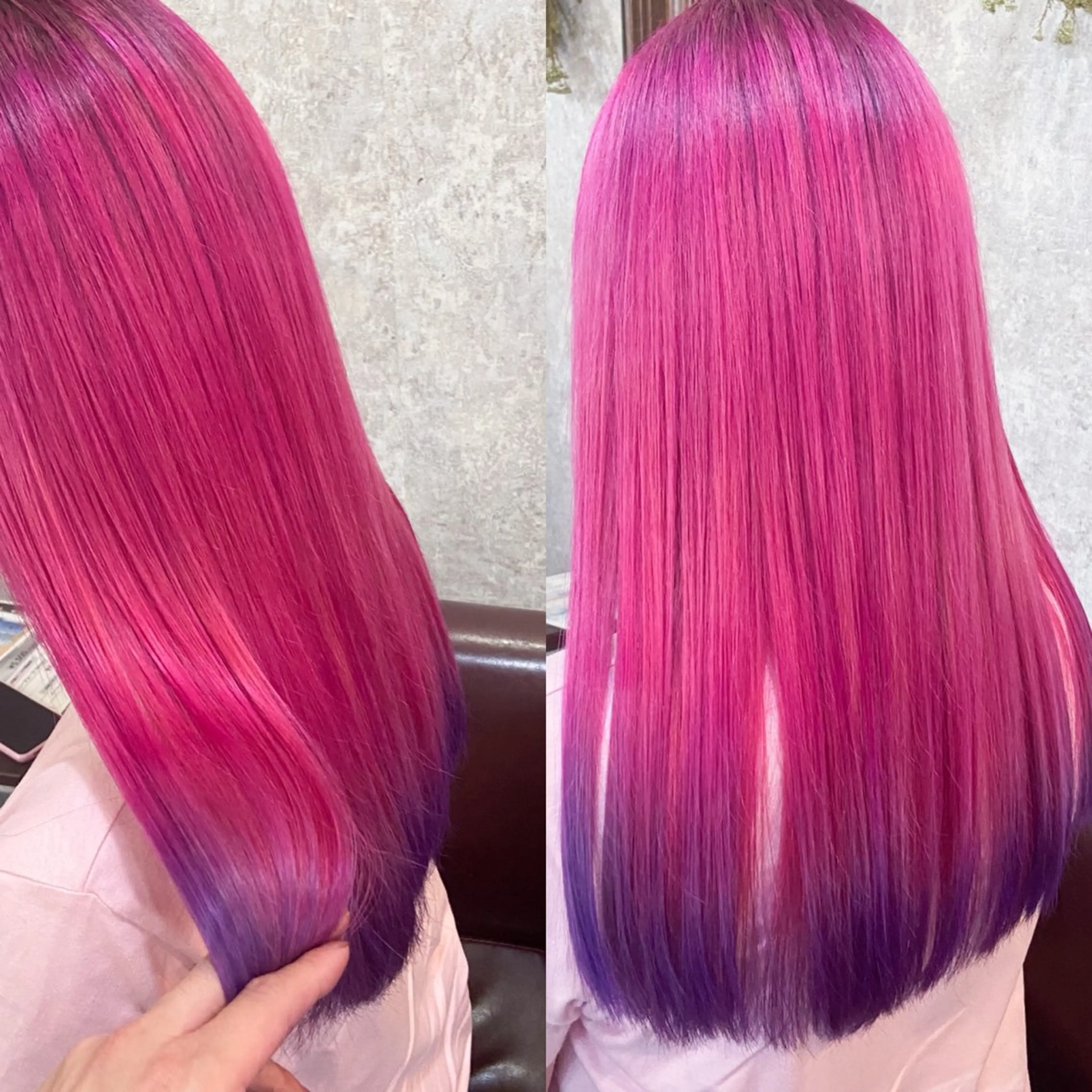 カラー AO アオのヘアスタイル