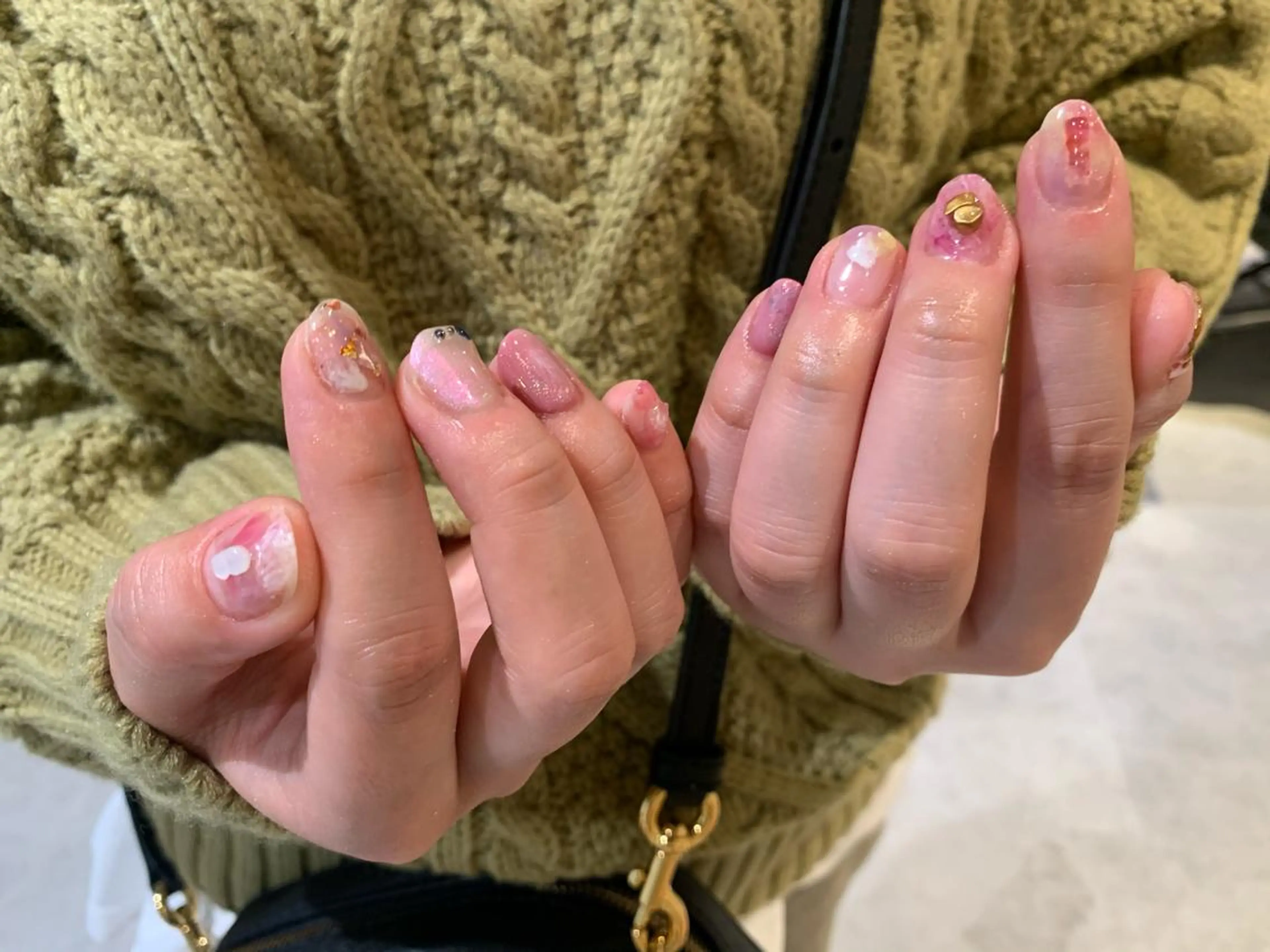 ネイル AO所属・RISAKO 艶髪モテヘア🎀府中のヘアスタイル