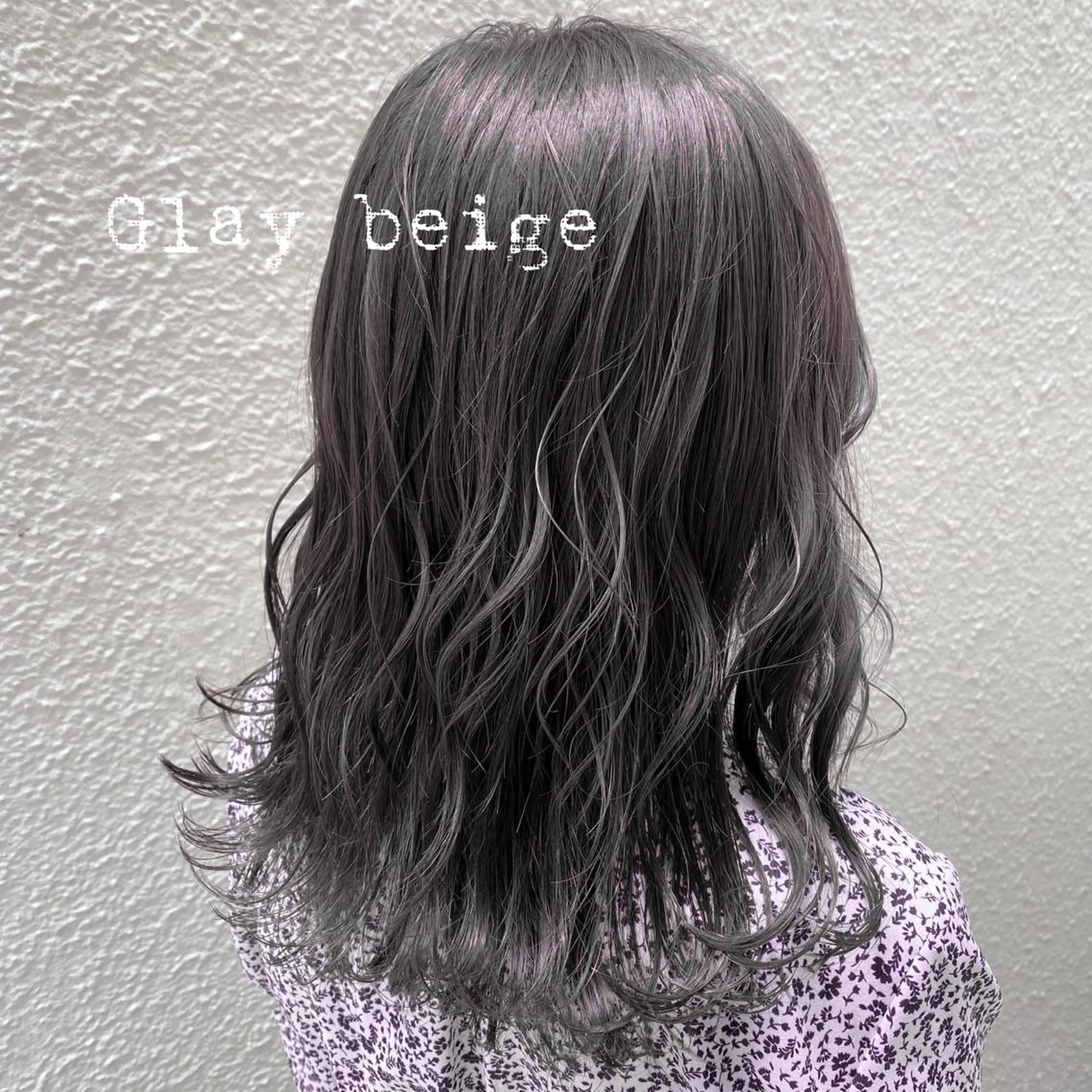 セミロング カラー グレージュ イルミナカラー ヘアカラー トリートメント 👑髪質改善の匠👑 サンジョウ ユウキのヘアスタイル