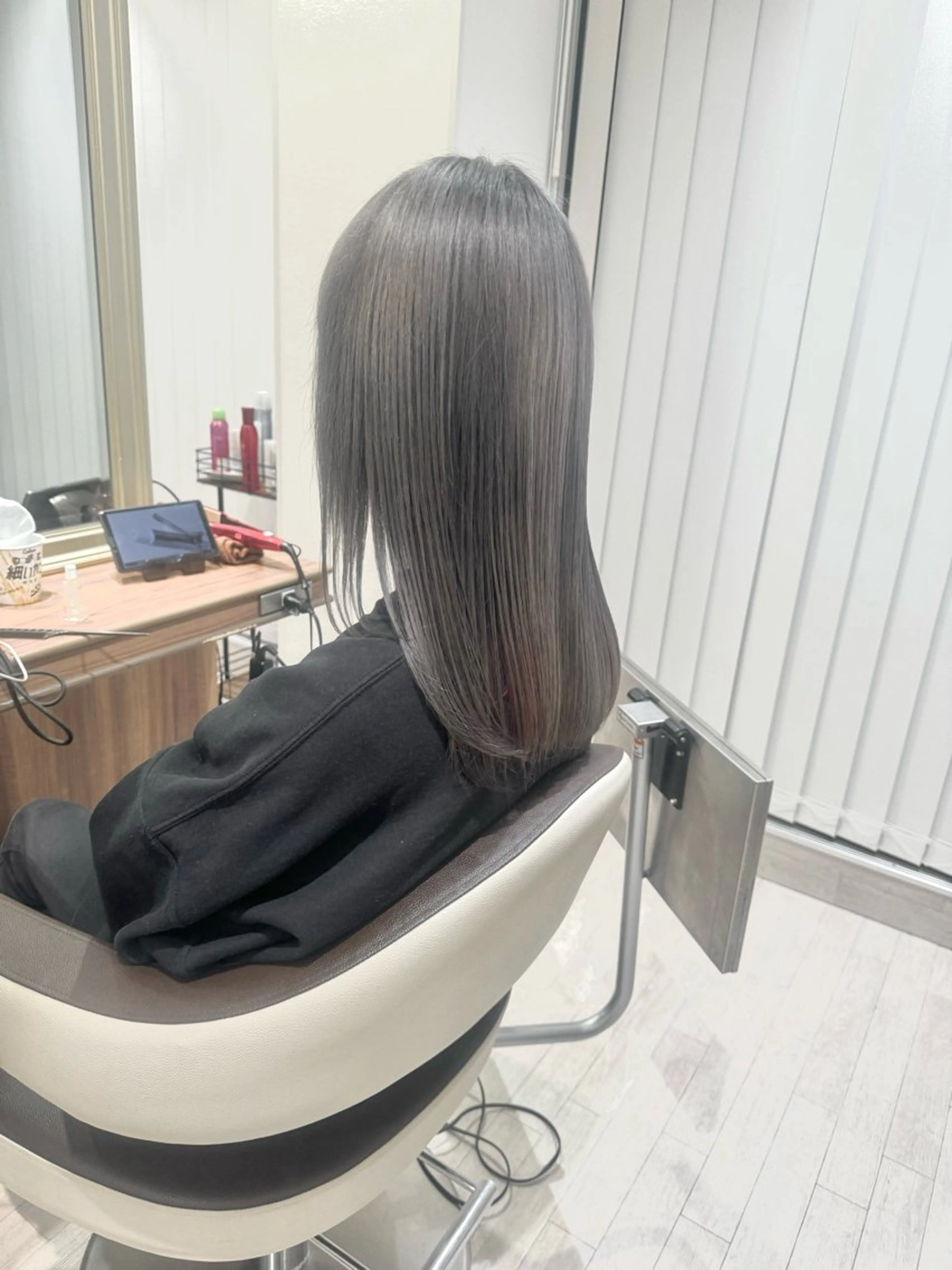 ロング カラー ヘアカラー Re:st所属・Miyavi/カラー ショートボブのヘアスタイル