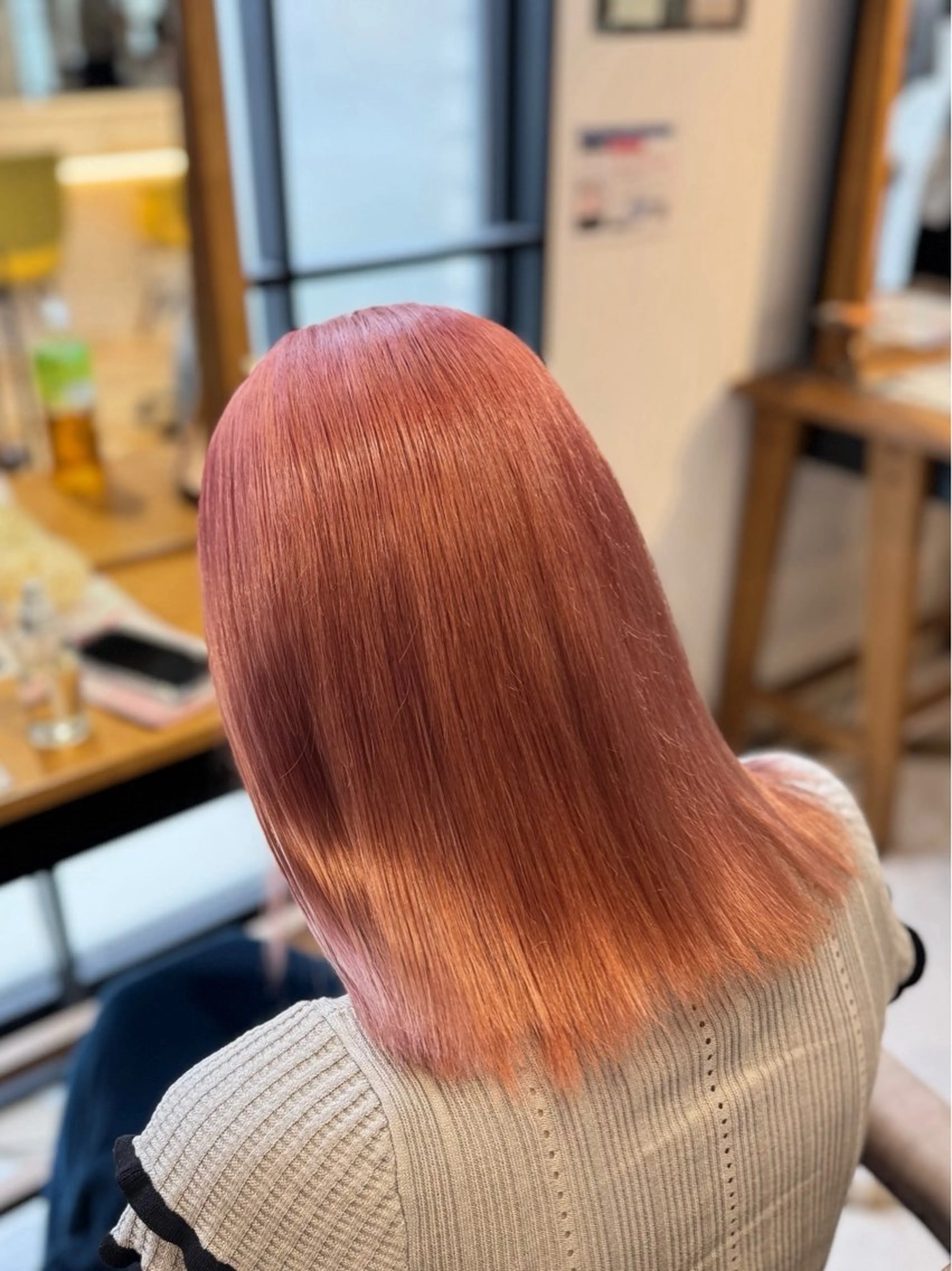 【期間限定】🦋ブリーチonカラー+カット+保湿Tr🦋の写真