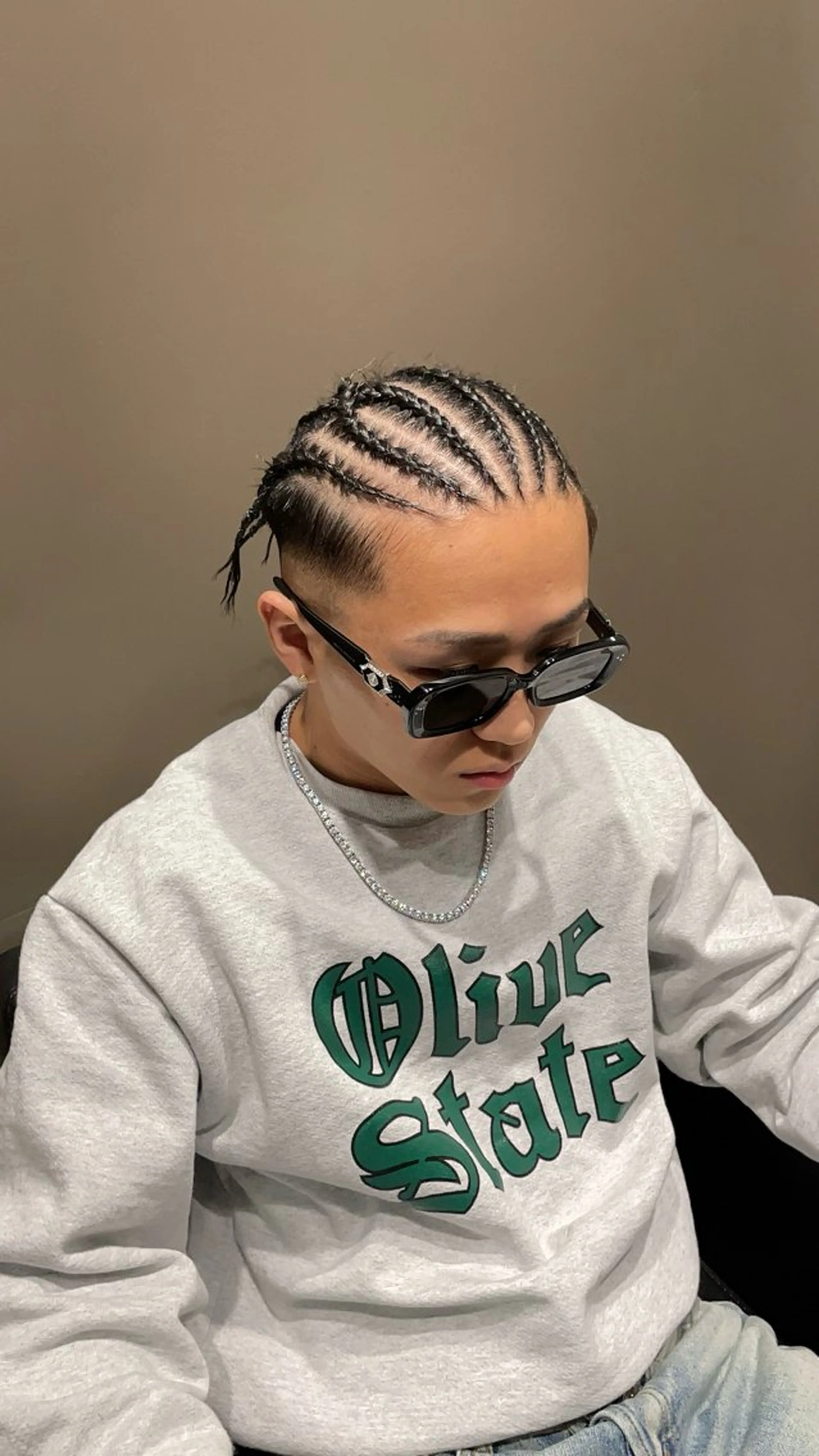 メンズ ヘアセット Le'a所属・渋谷/フェード/ 國分 翔のヘアスタイル