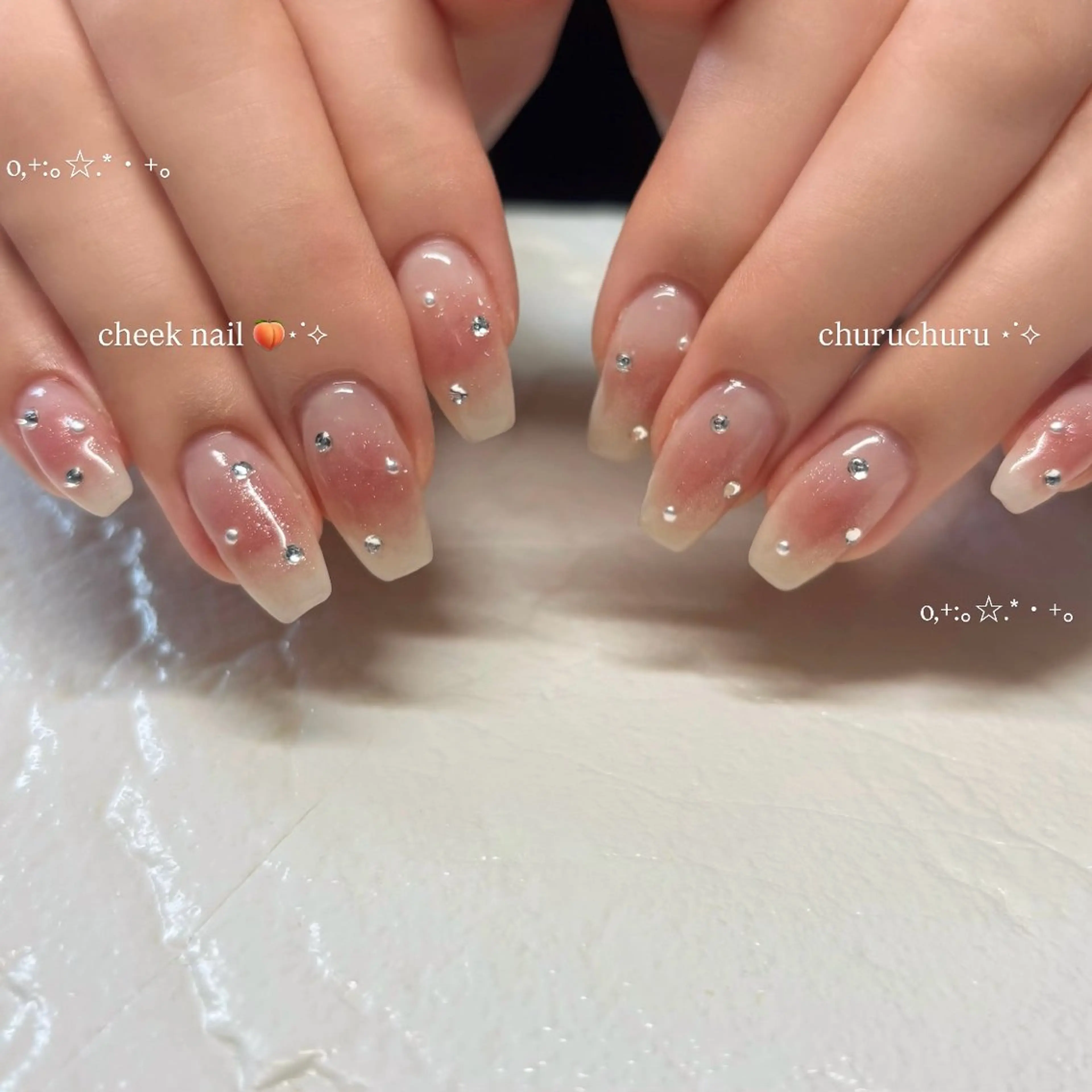 ネイル ハンドネイル Angelique 平形/高崎のネイルデザイン